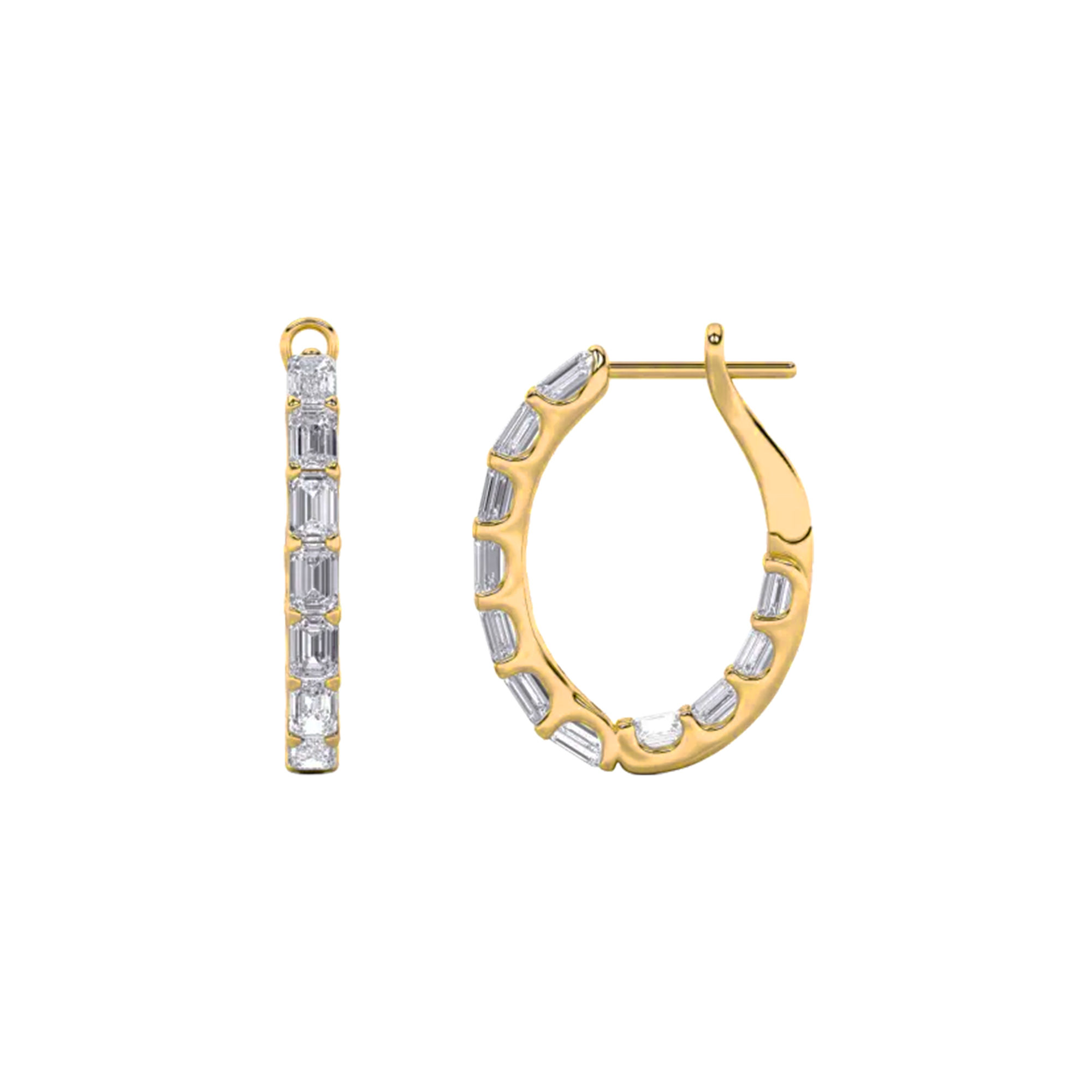 Stellar Eternity Hoop Earrings 1