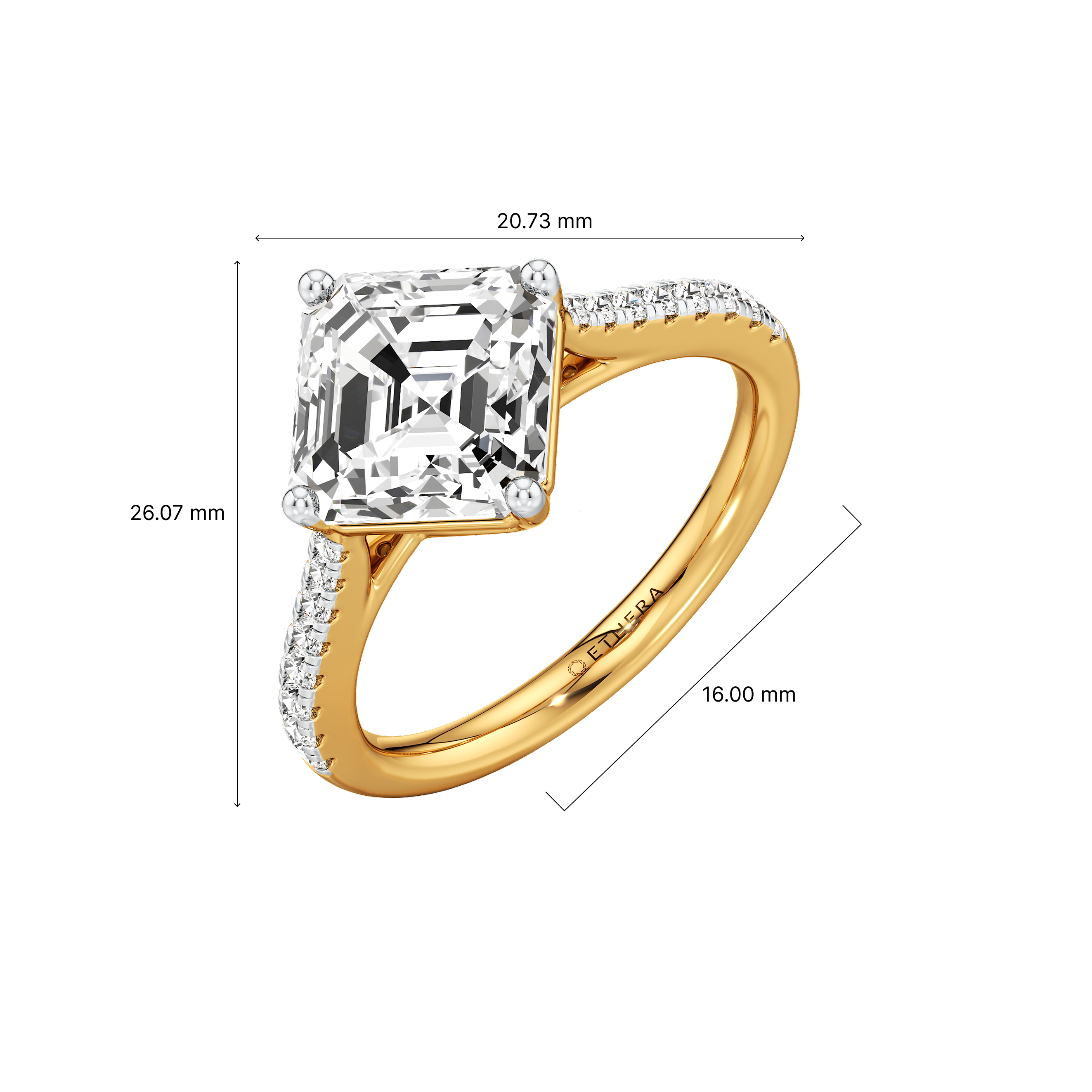 Regalia Square Ring 5