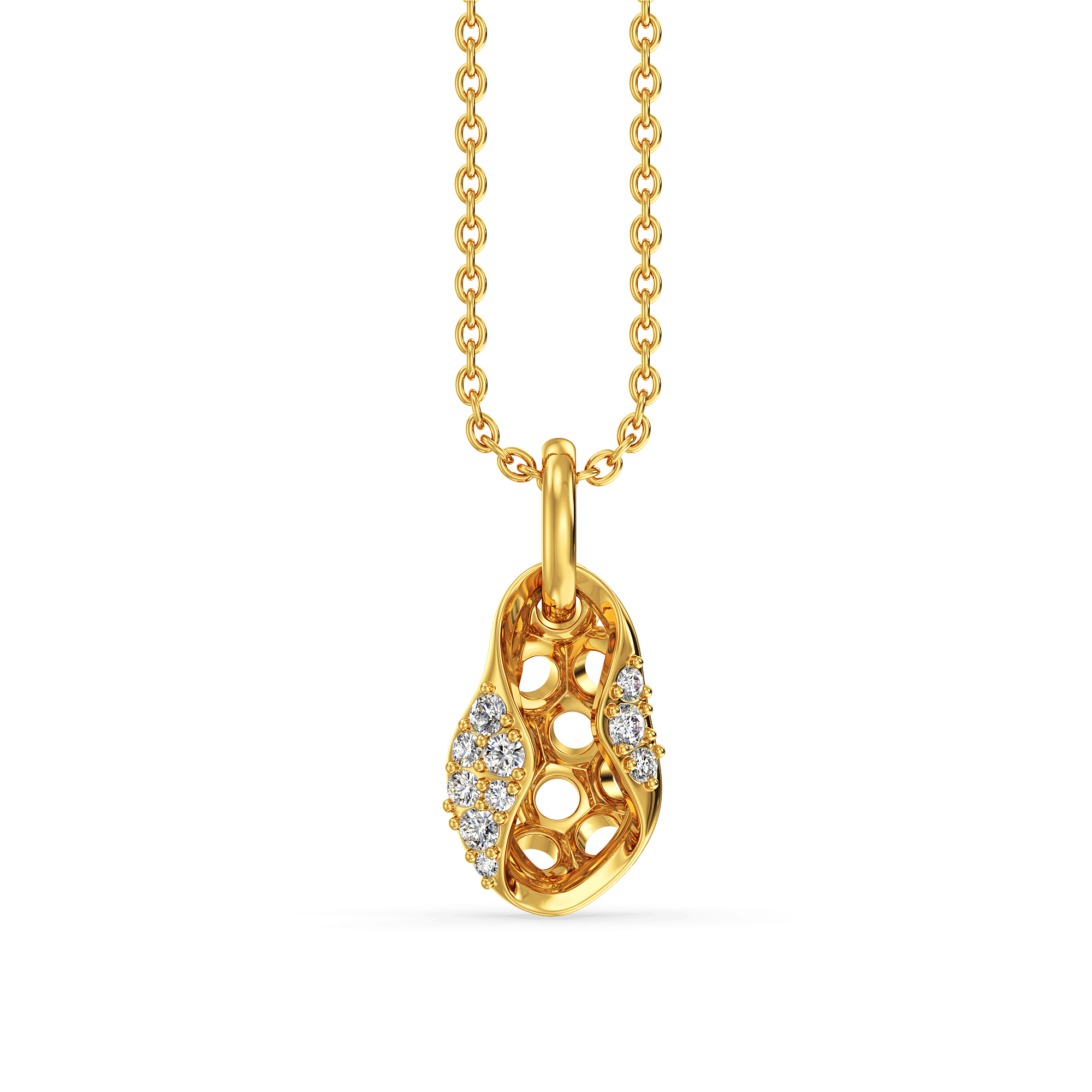 Honeycomb Cocoon Pendant 1