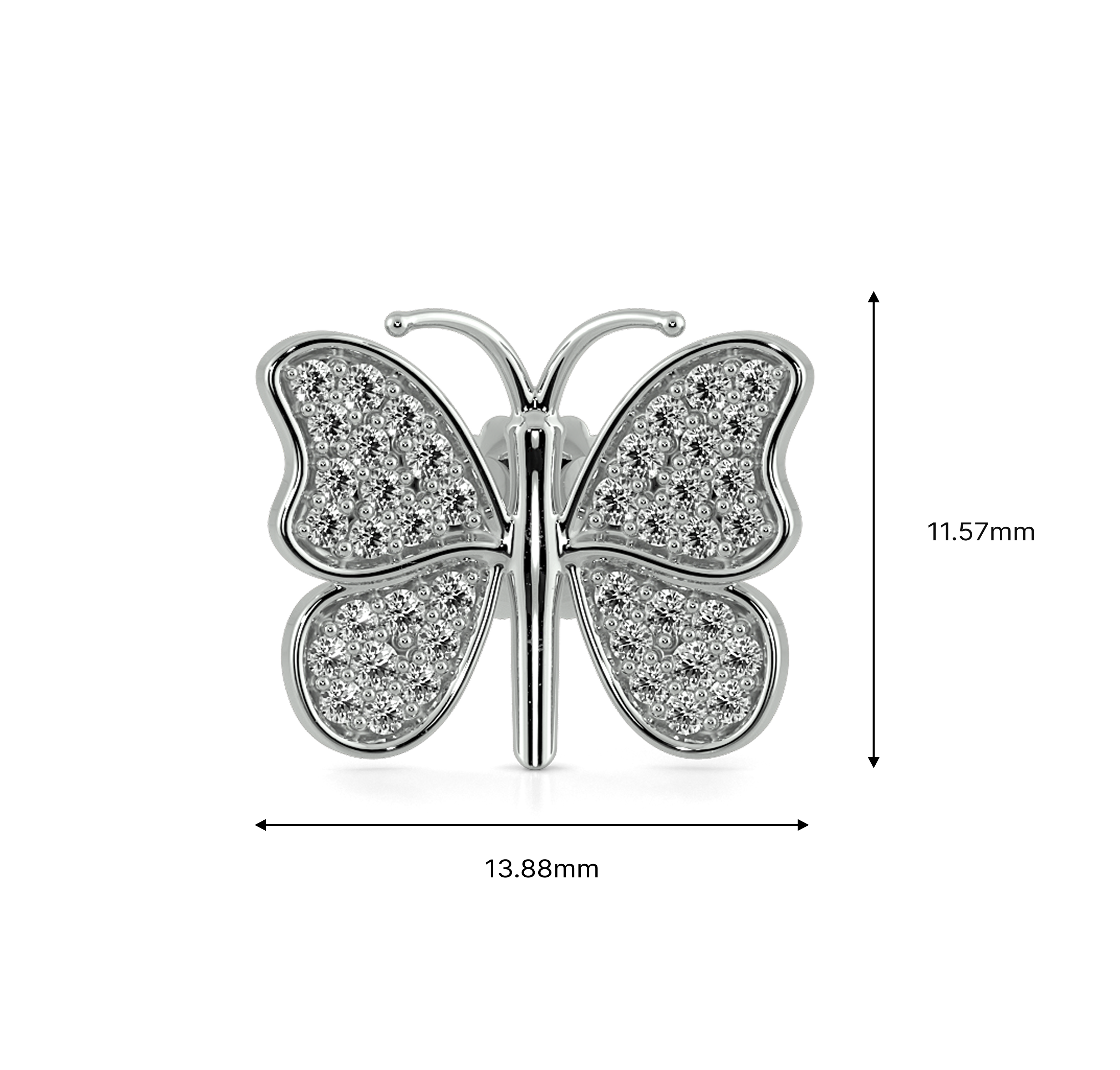 Flutter Studs Earrings 5