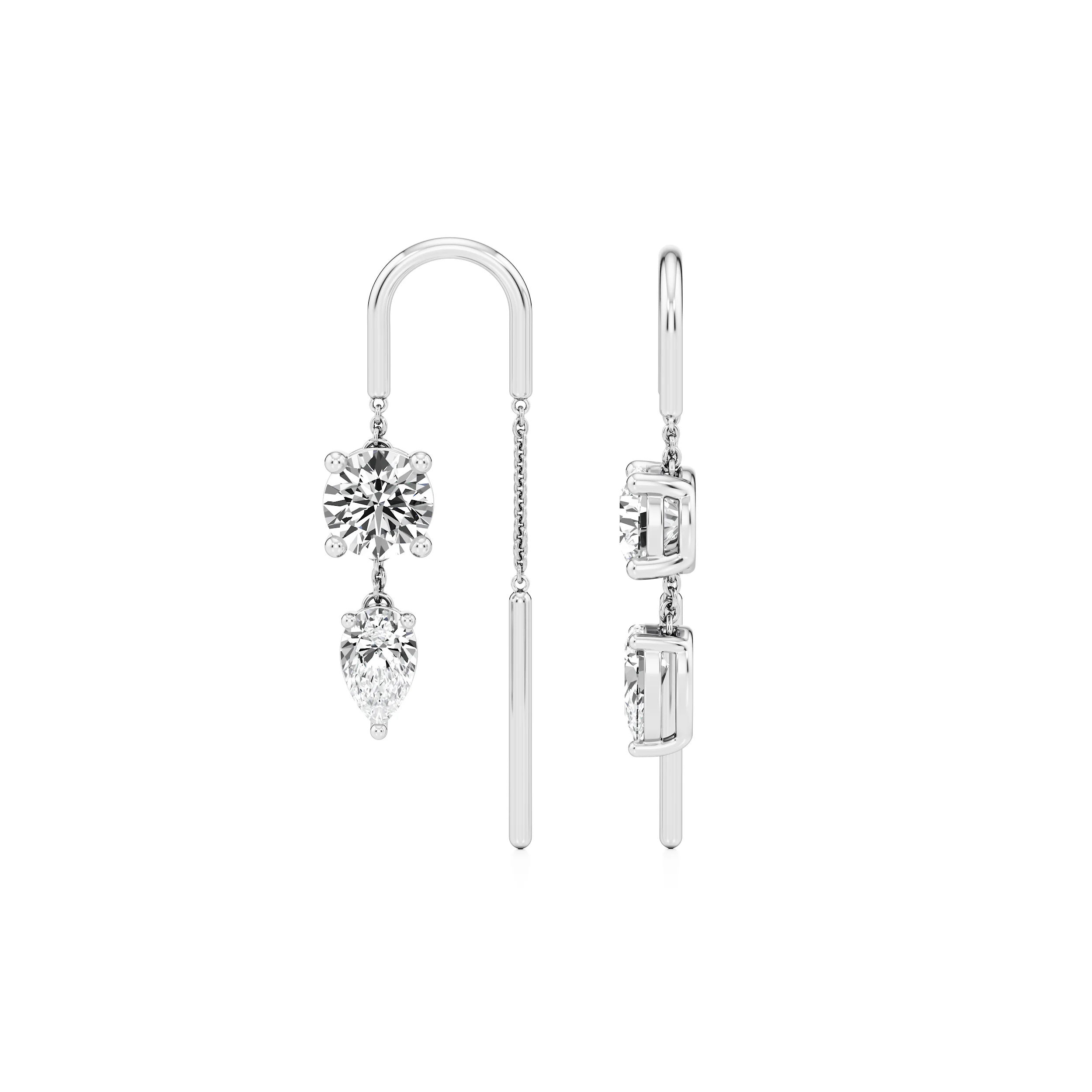 The Lyria Threader Earrings 5