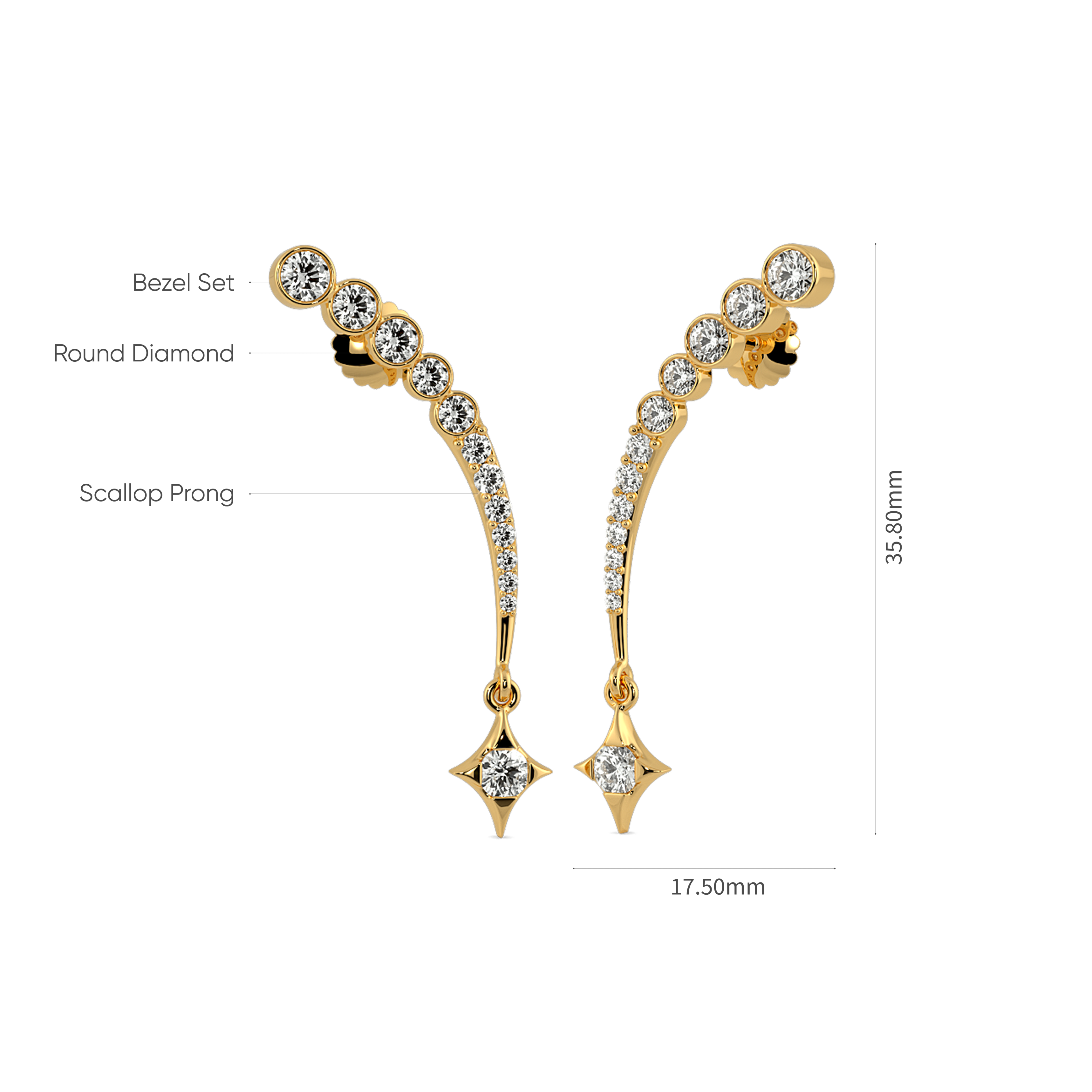 Midnight Mass Drop Earrings 4