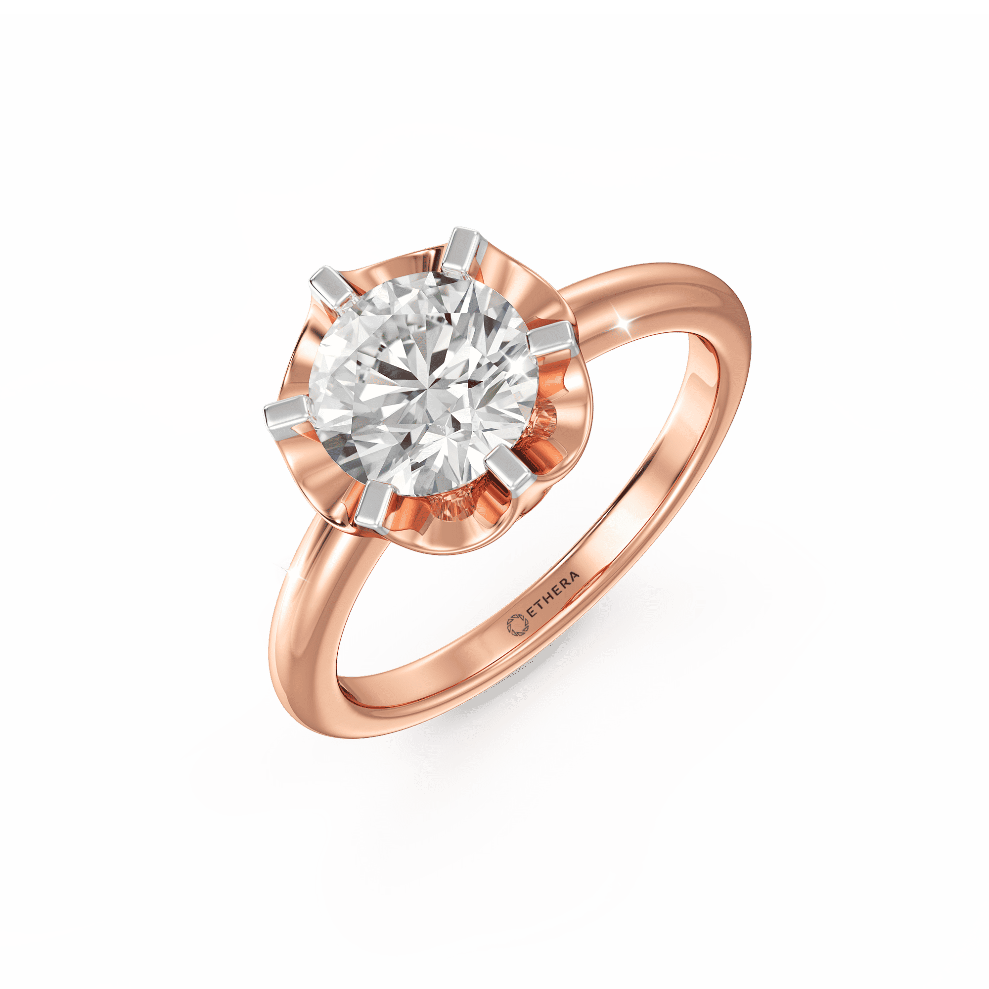 Fluted Crest Ring 0