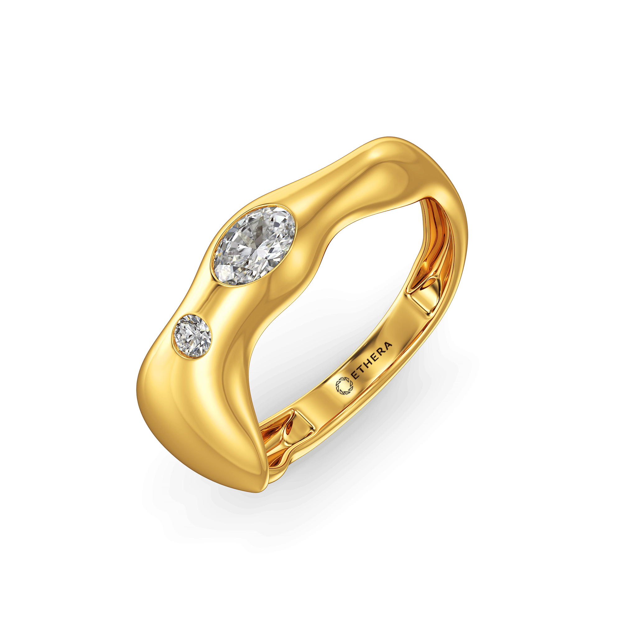 Contour Wave Ring 0