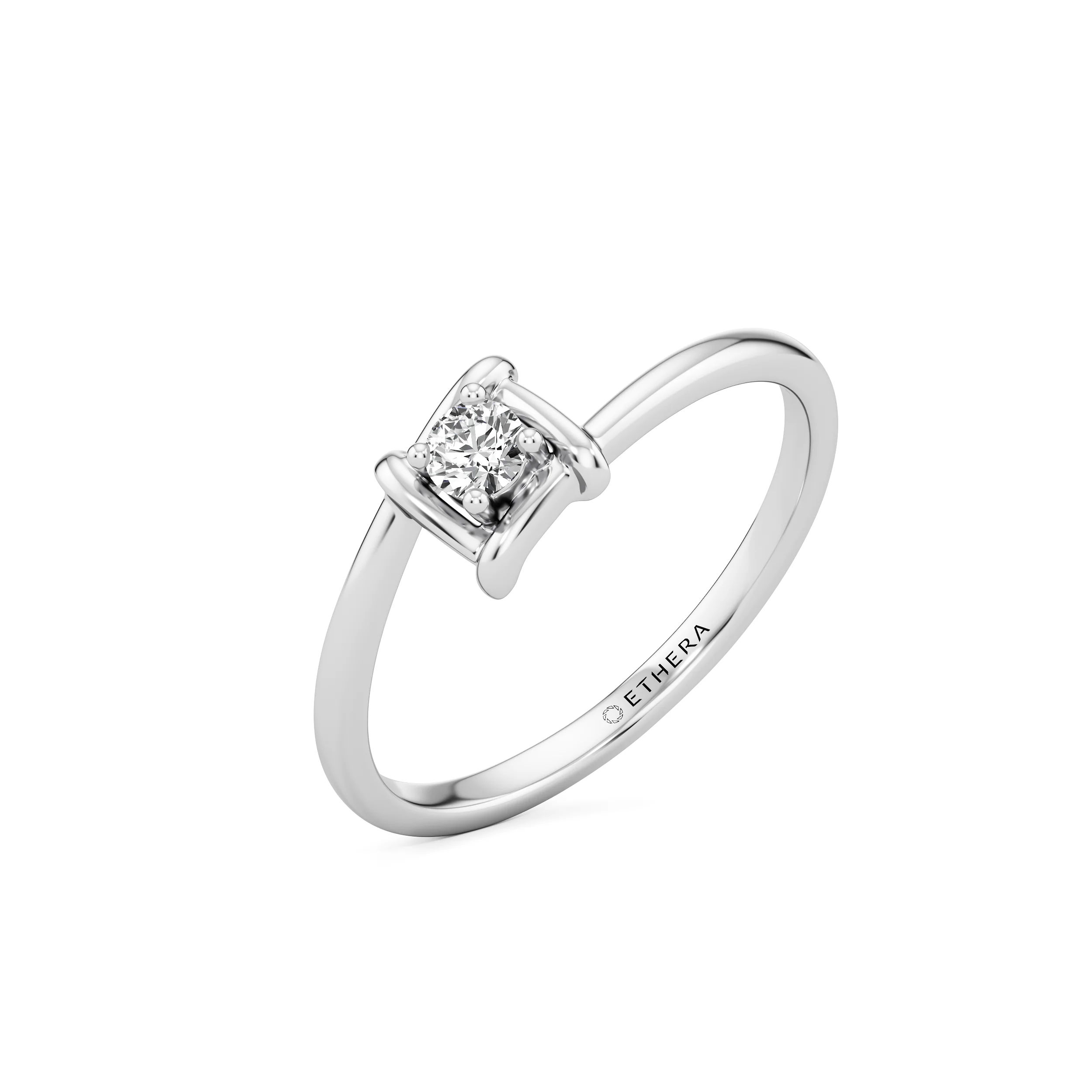 Axis Solitaire Ring 7
