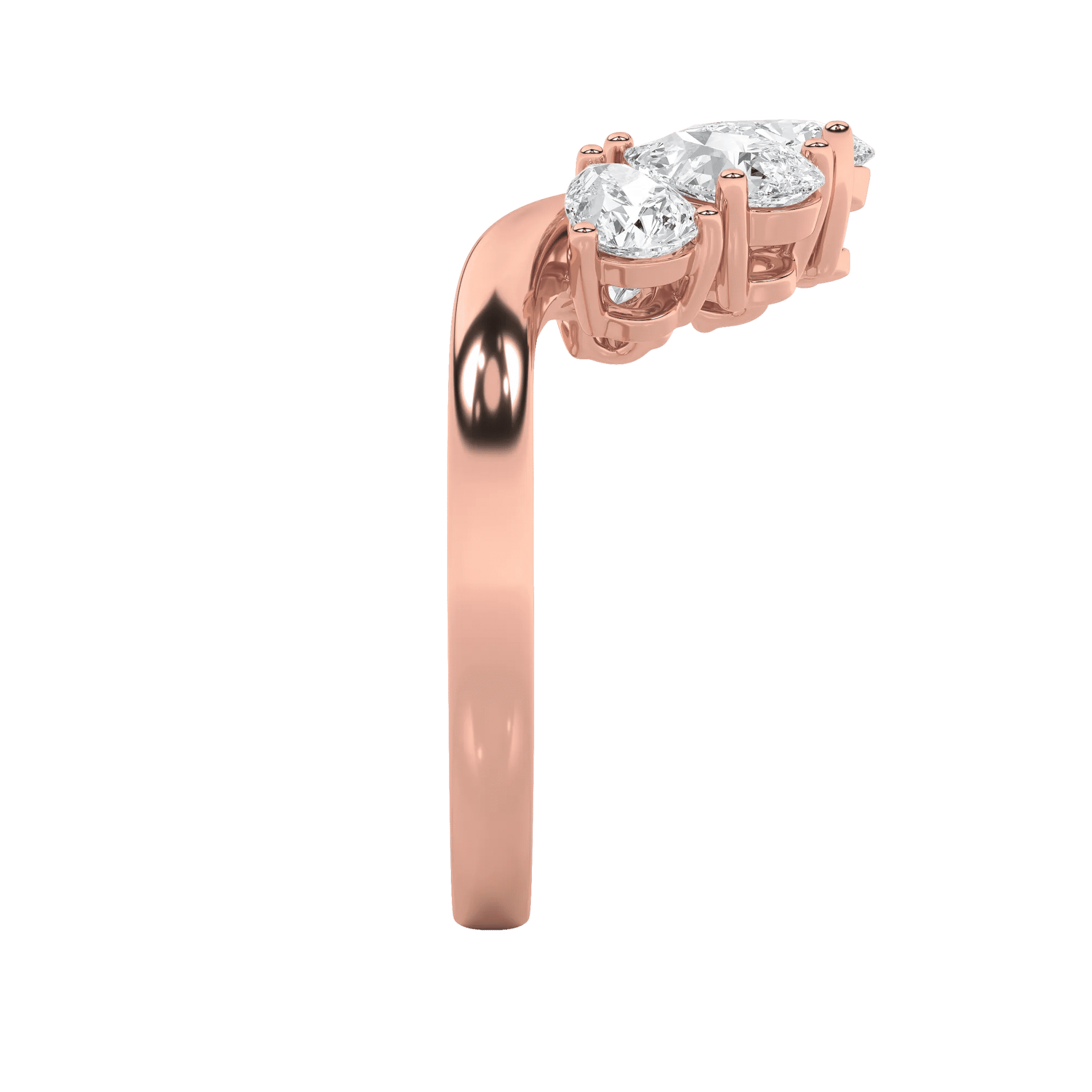 Crowned Glory Five Stone Ring 11