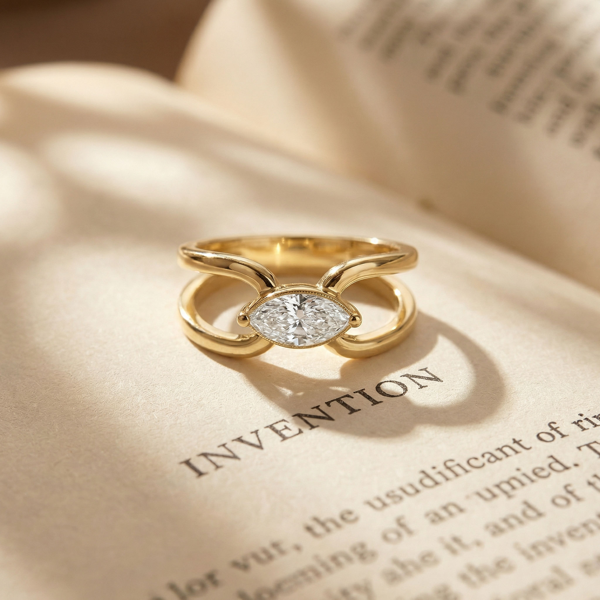 The Orbit Marquise Ring 2