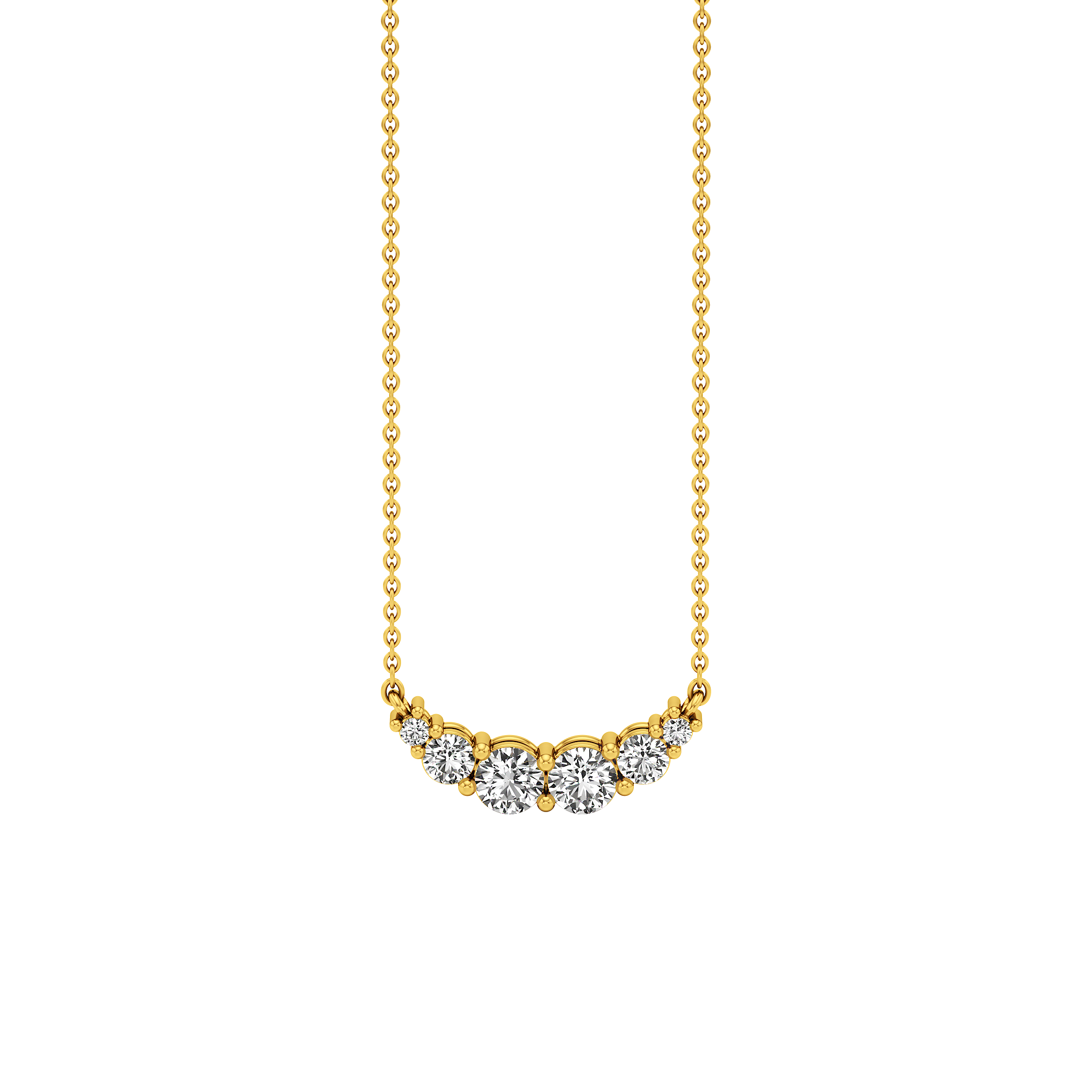 Curveglow Station Necklace