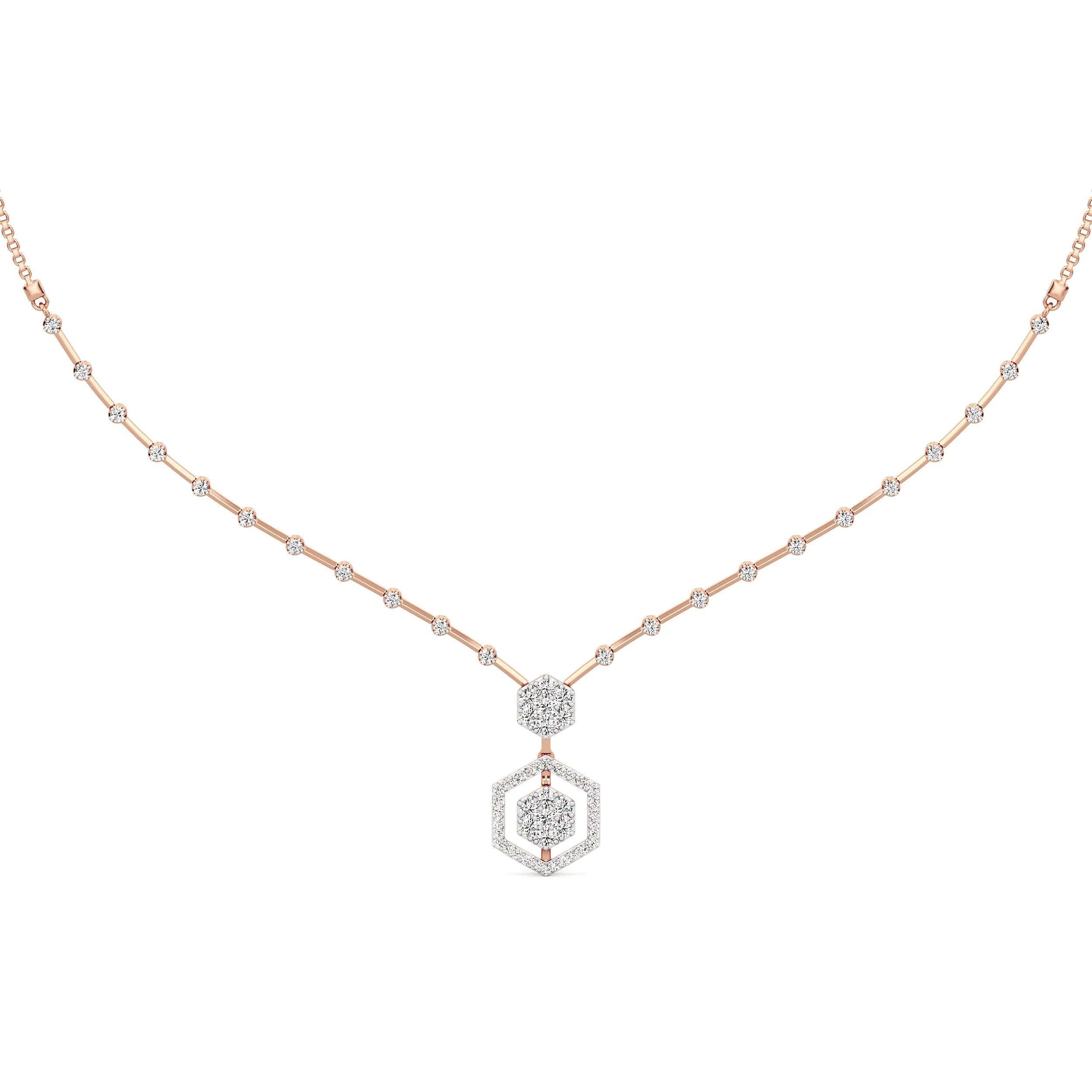 Hexa Bloom Necklace 8