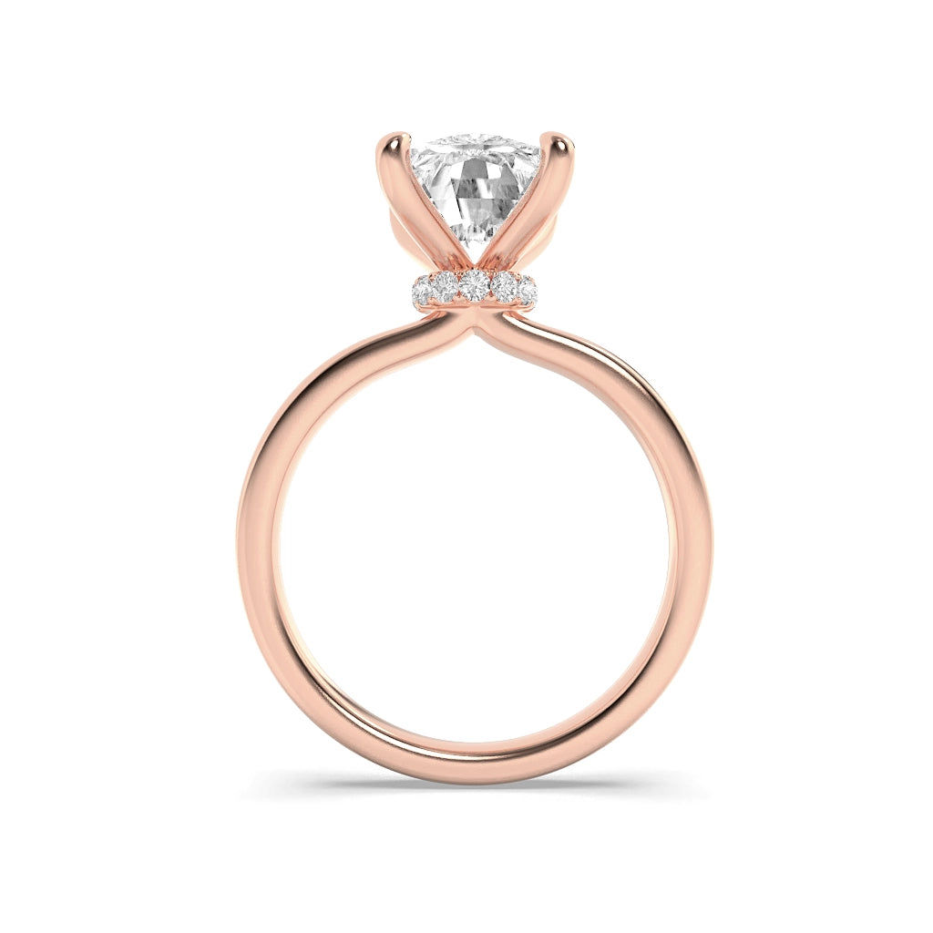 Golden Radiance Solitaire Ring 13