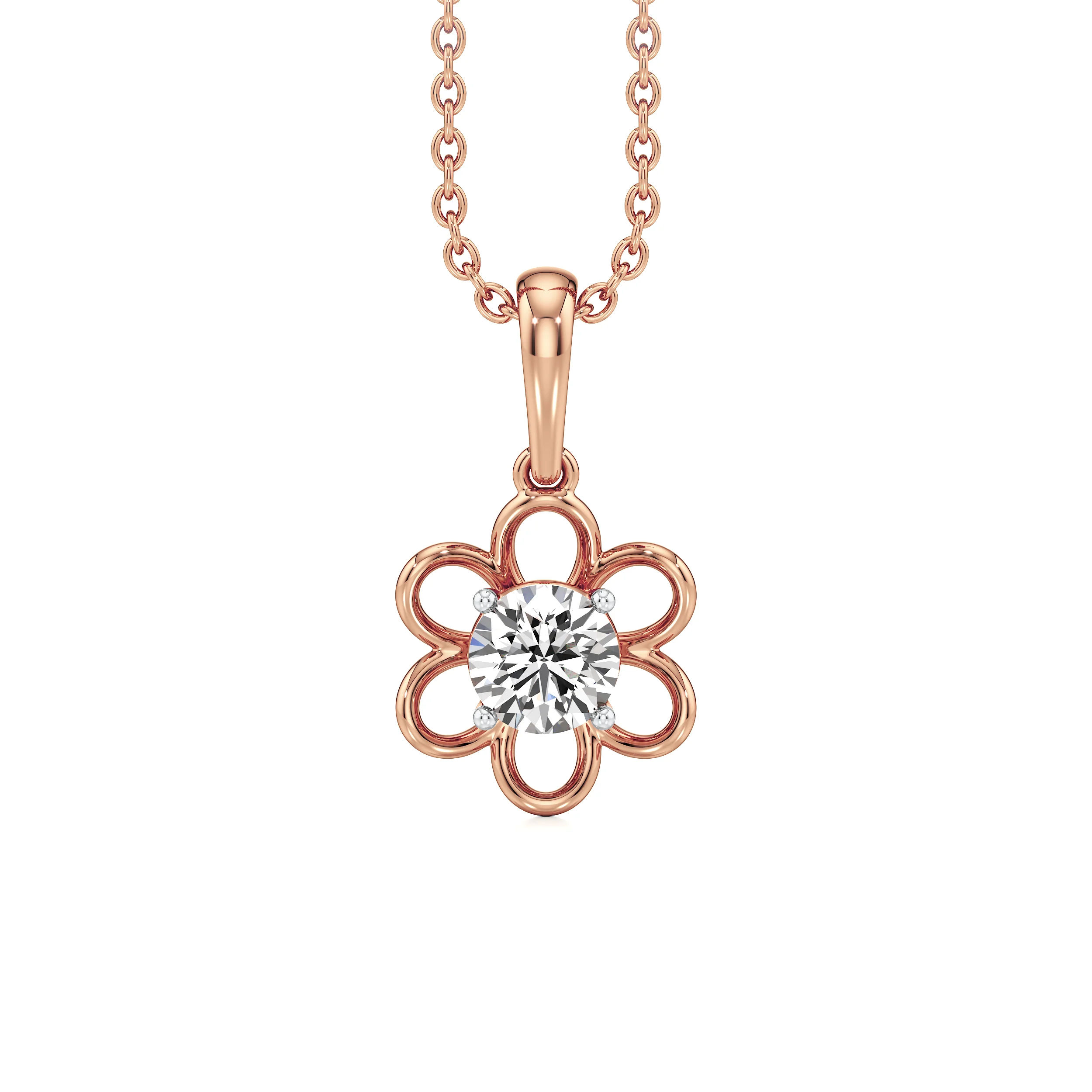 The Diya Petite Bloom Pendant 7