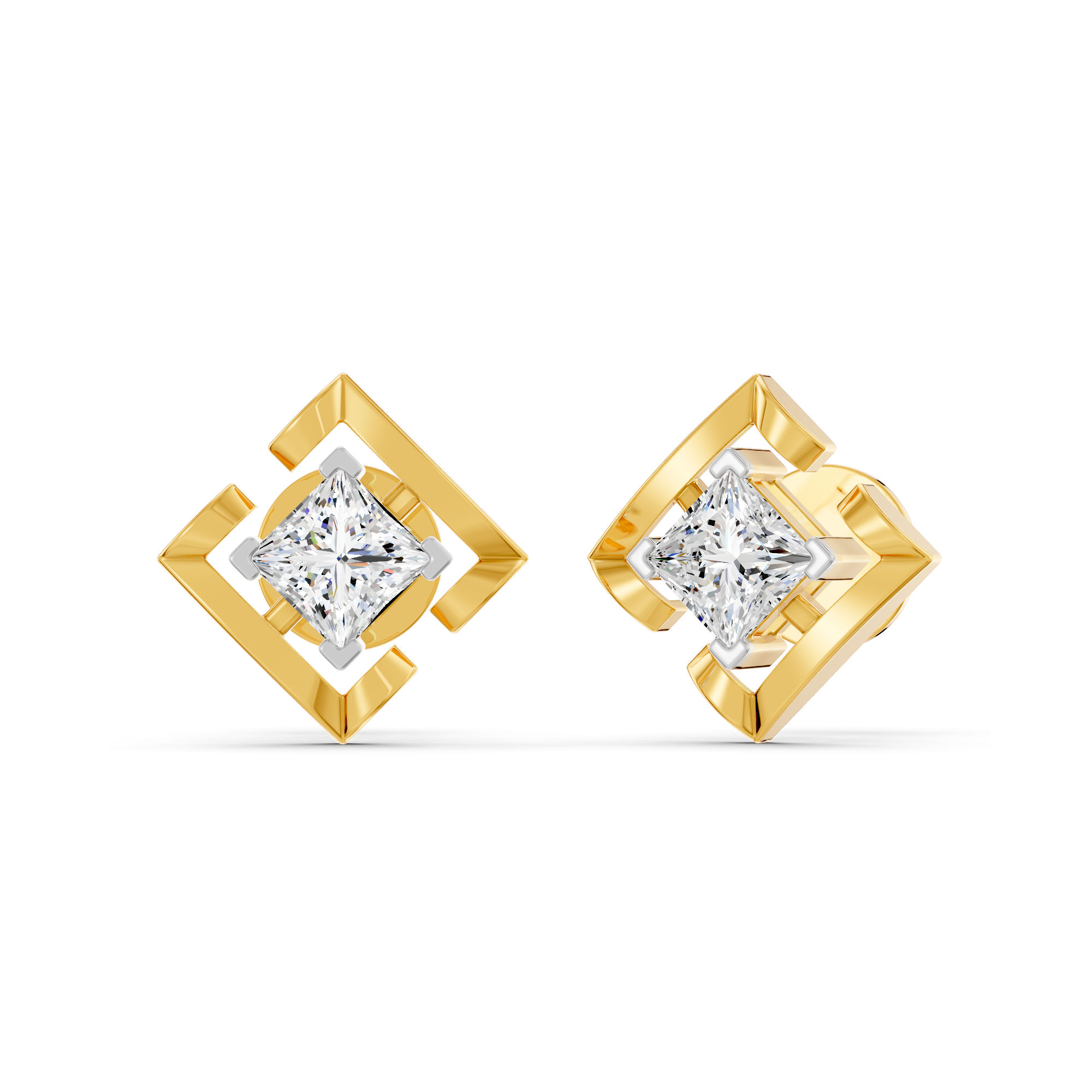 Hexa Grid Studs 0
