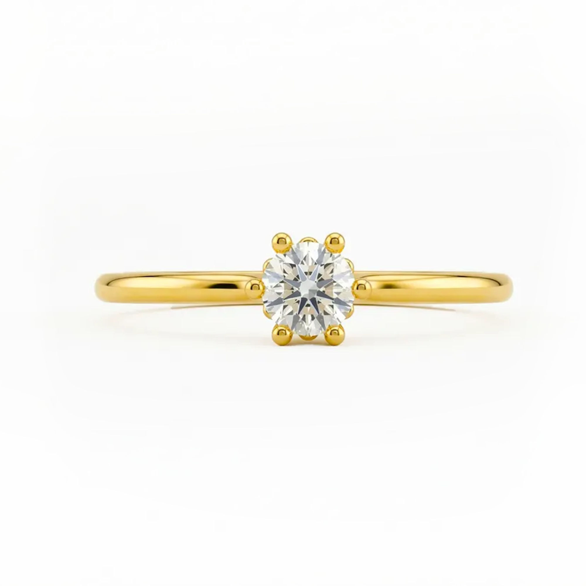 Sunlet Solitaire Ring