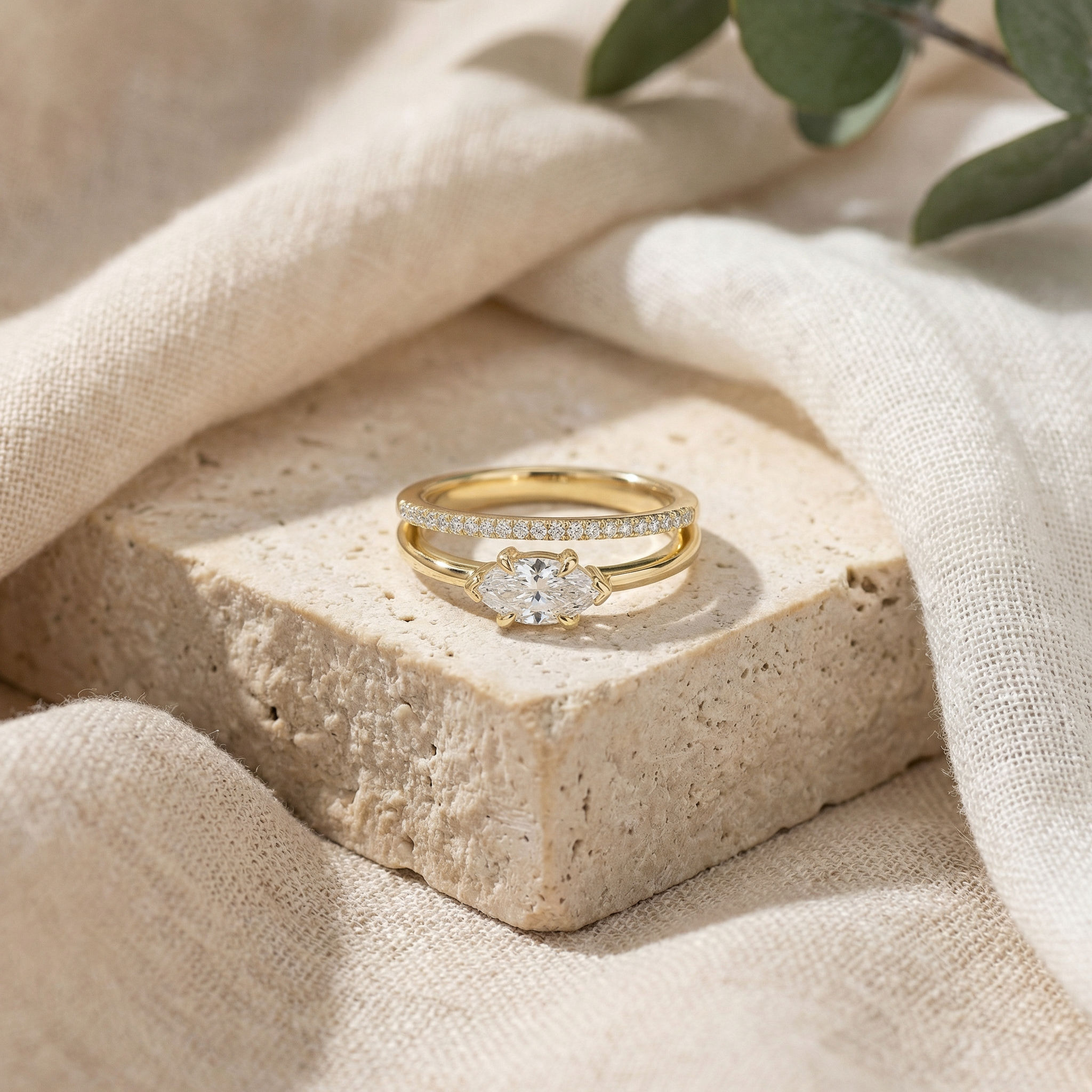 Radiant Marquise Fashion Ring 2