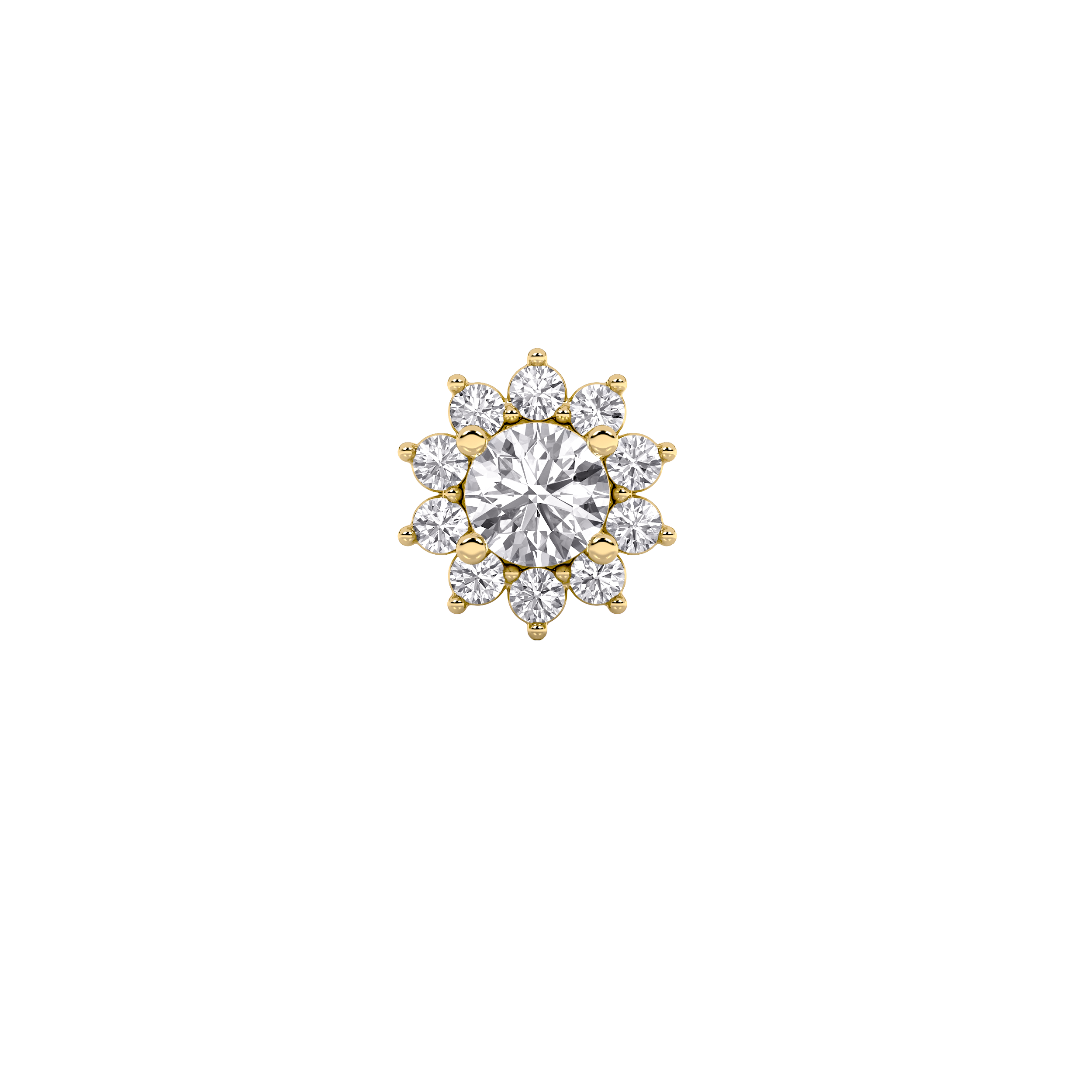 Twinkle Star Halo Nosepin