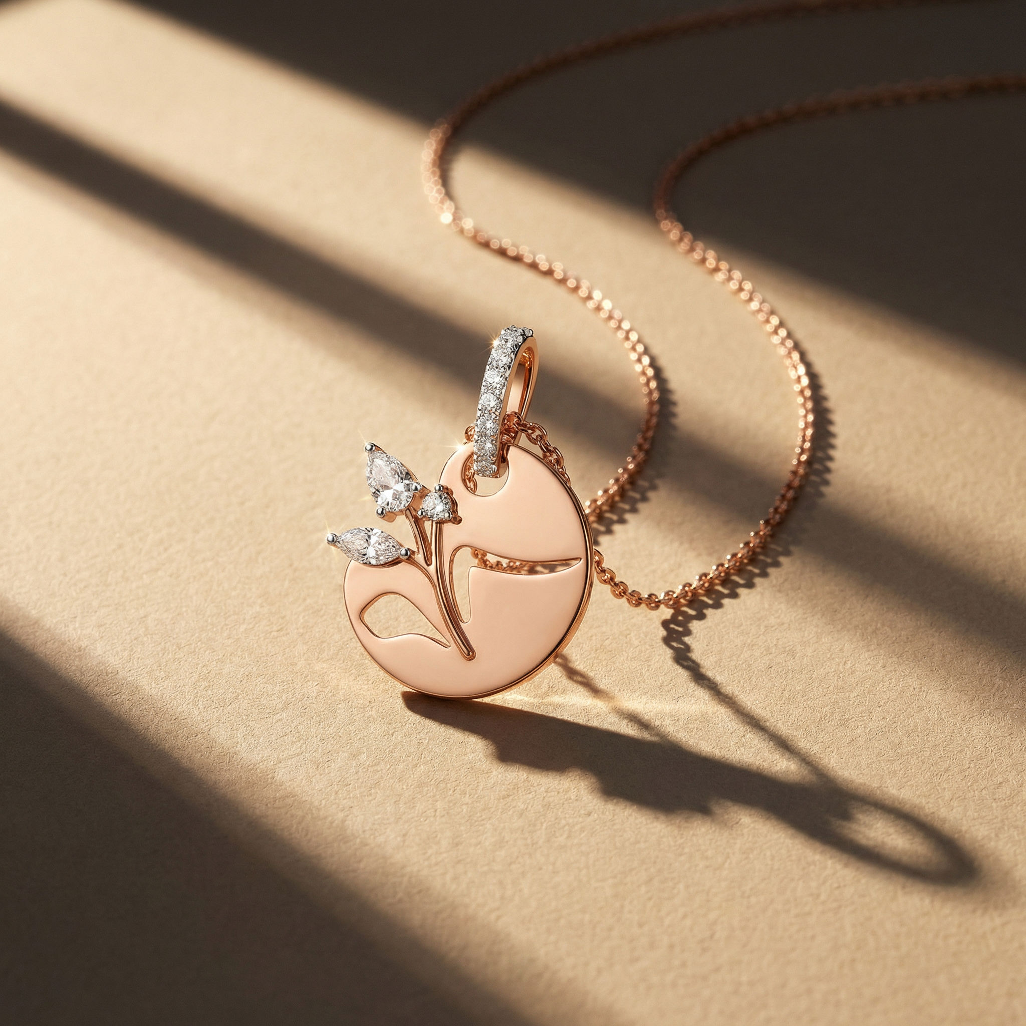 Bloom Disc Pendant 1