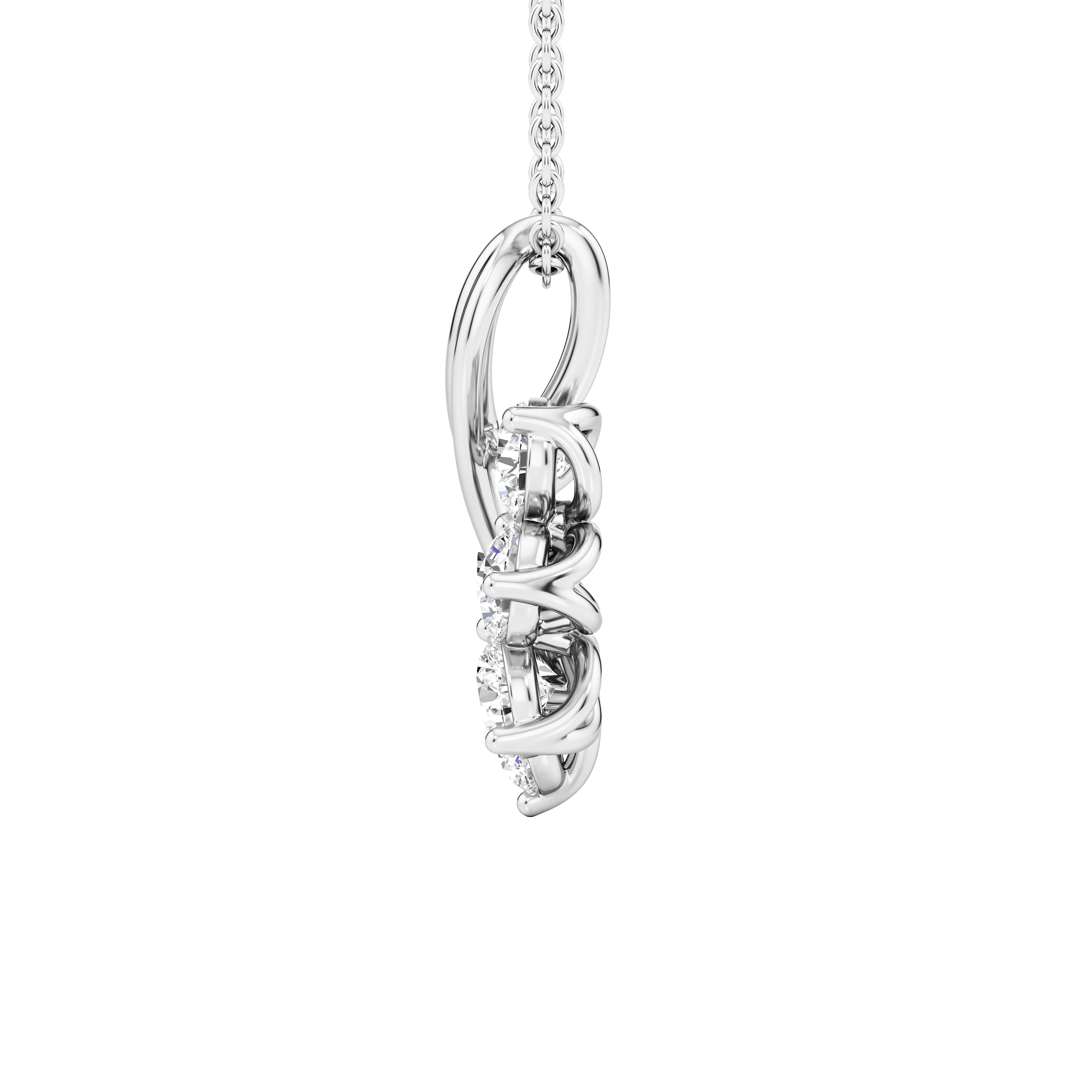 Loop Petal Pendant 8
