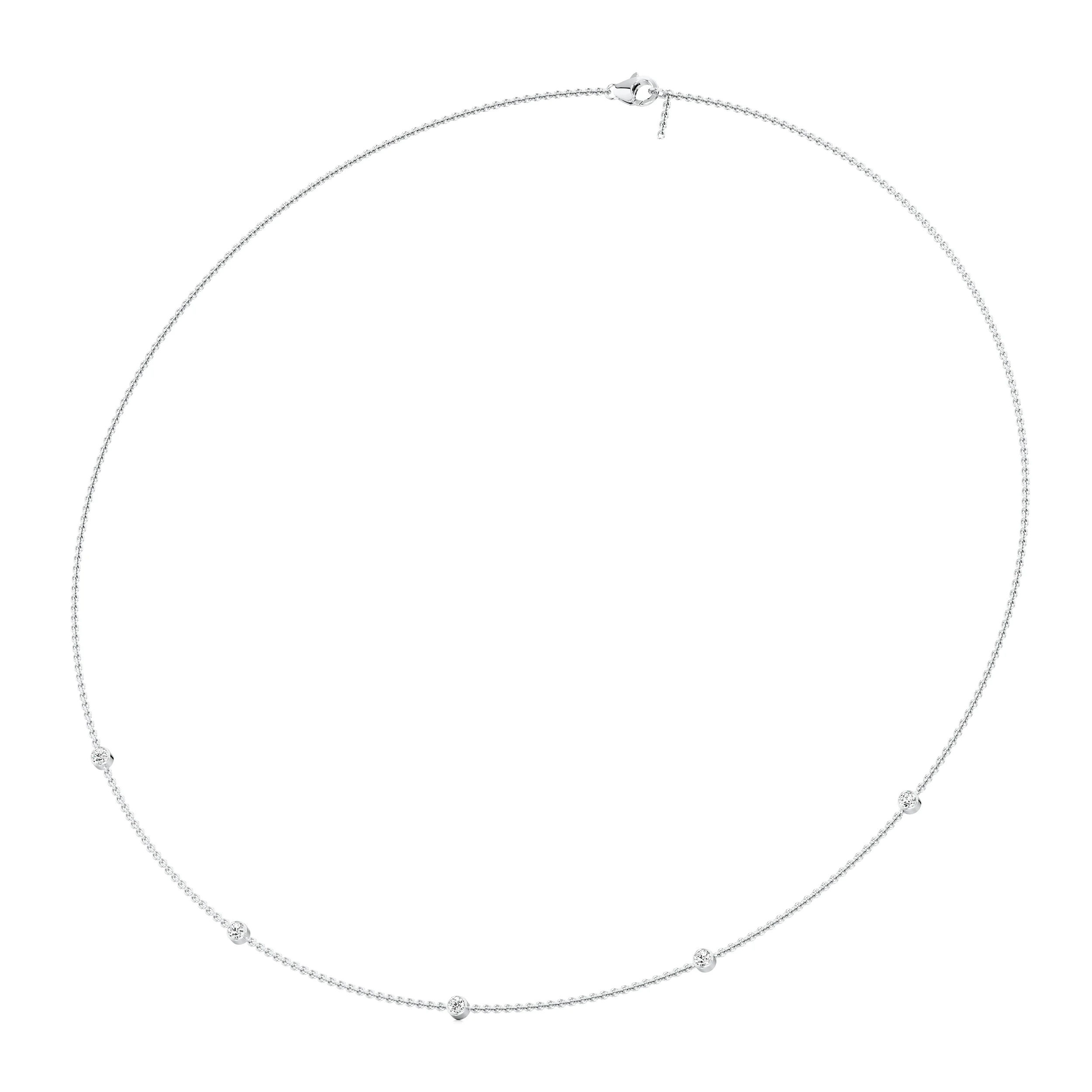 Twilight Twinkle Diamond By Yard Necklace 6