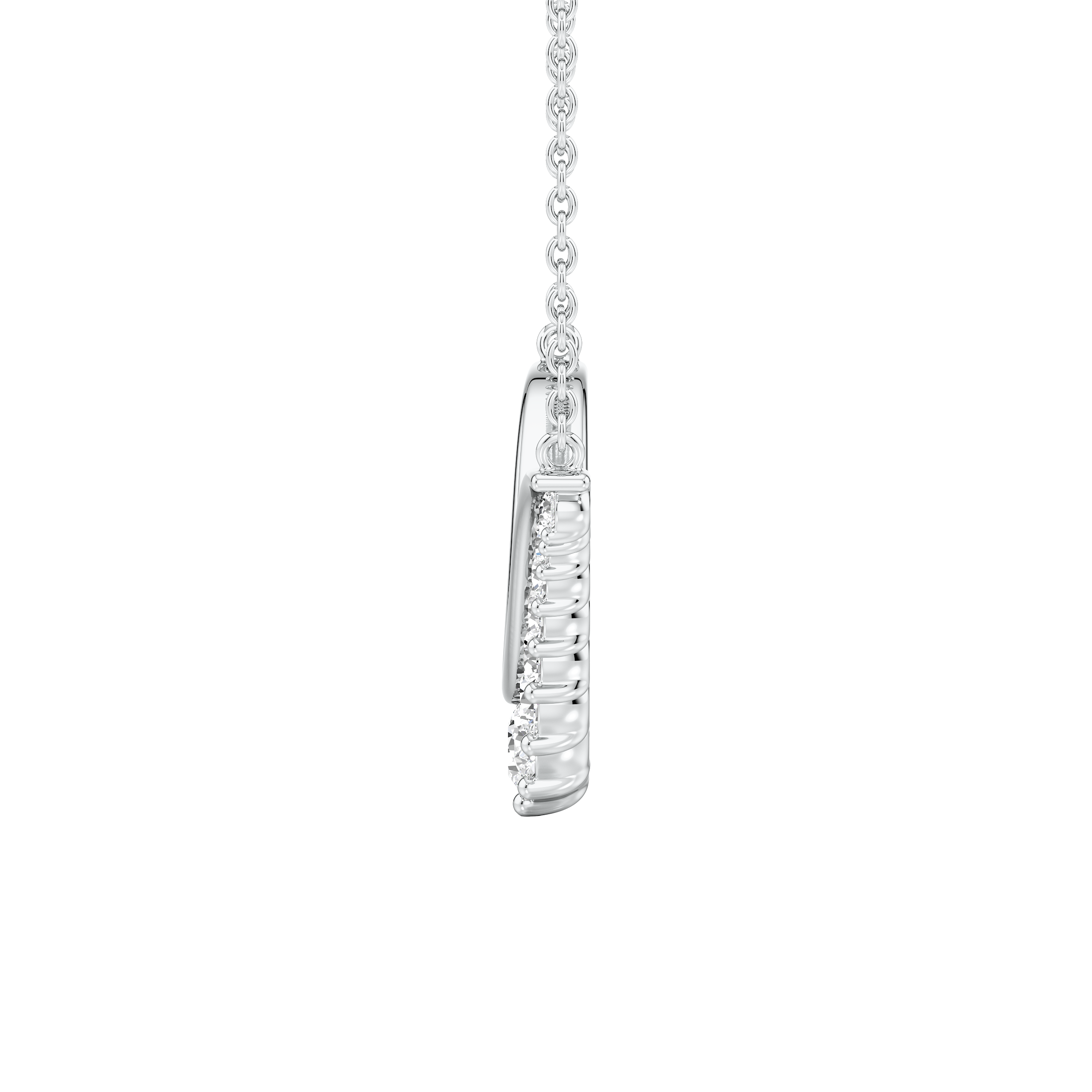Elaria Cascade Diamond Necklace 5