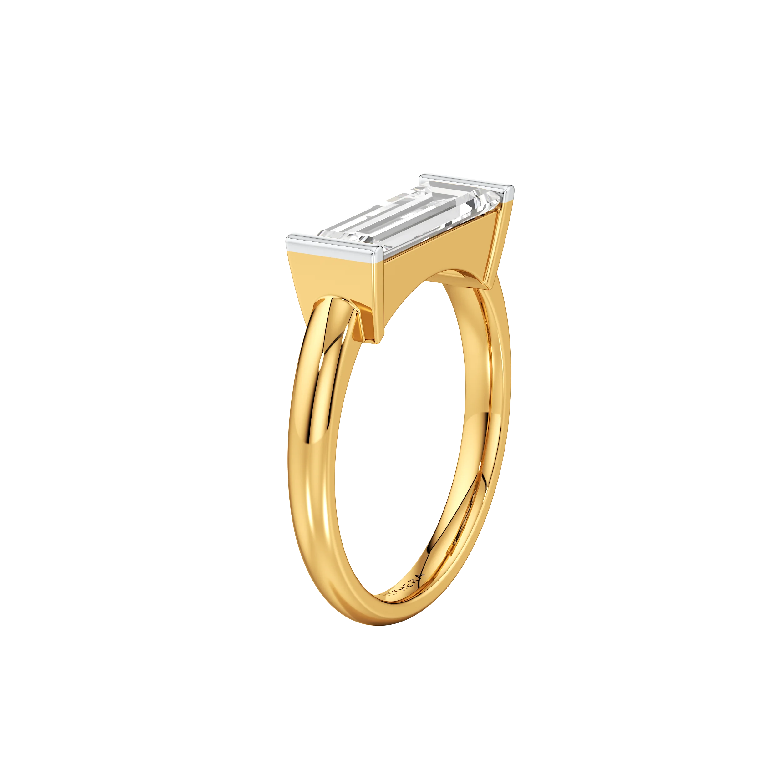 Westward Glow Solitaire Ring 4
