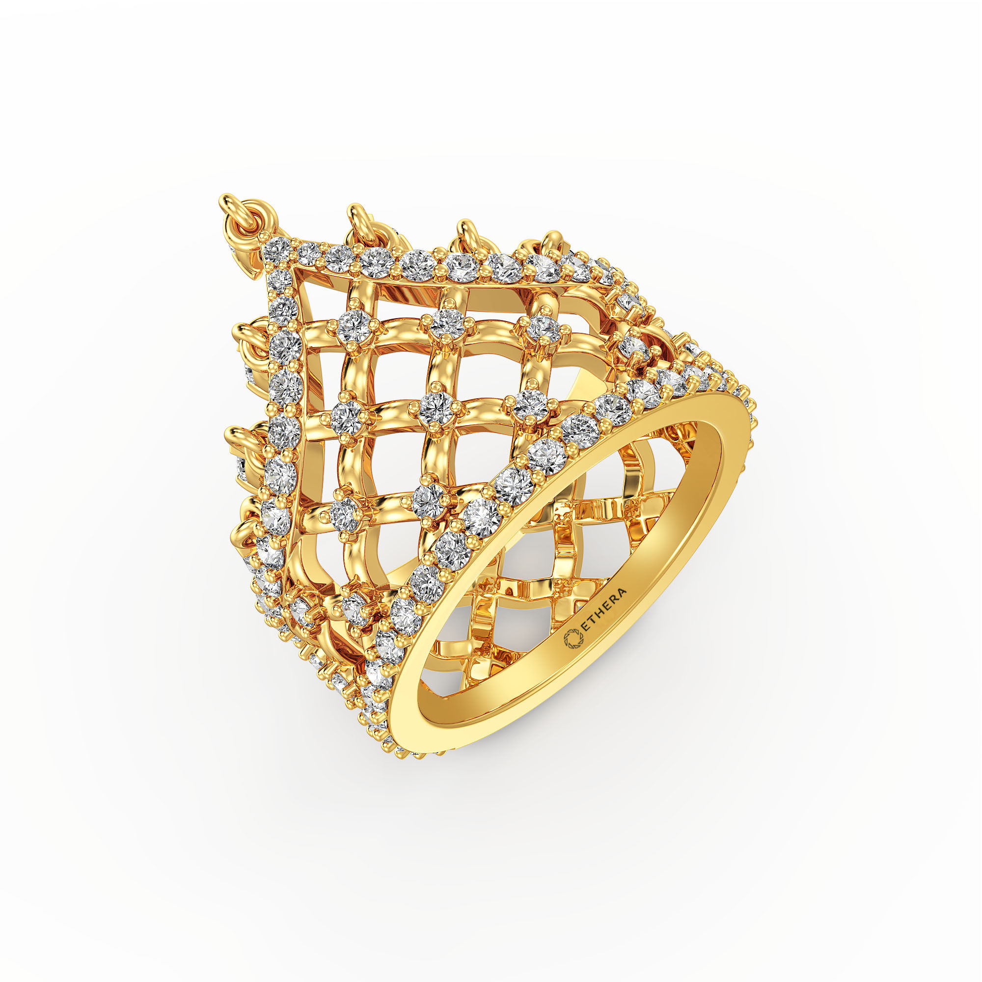 Cosmopolitan Cocktail Ring - Comfort Fit 3