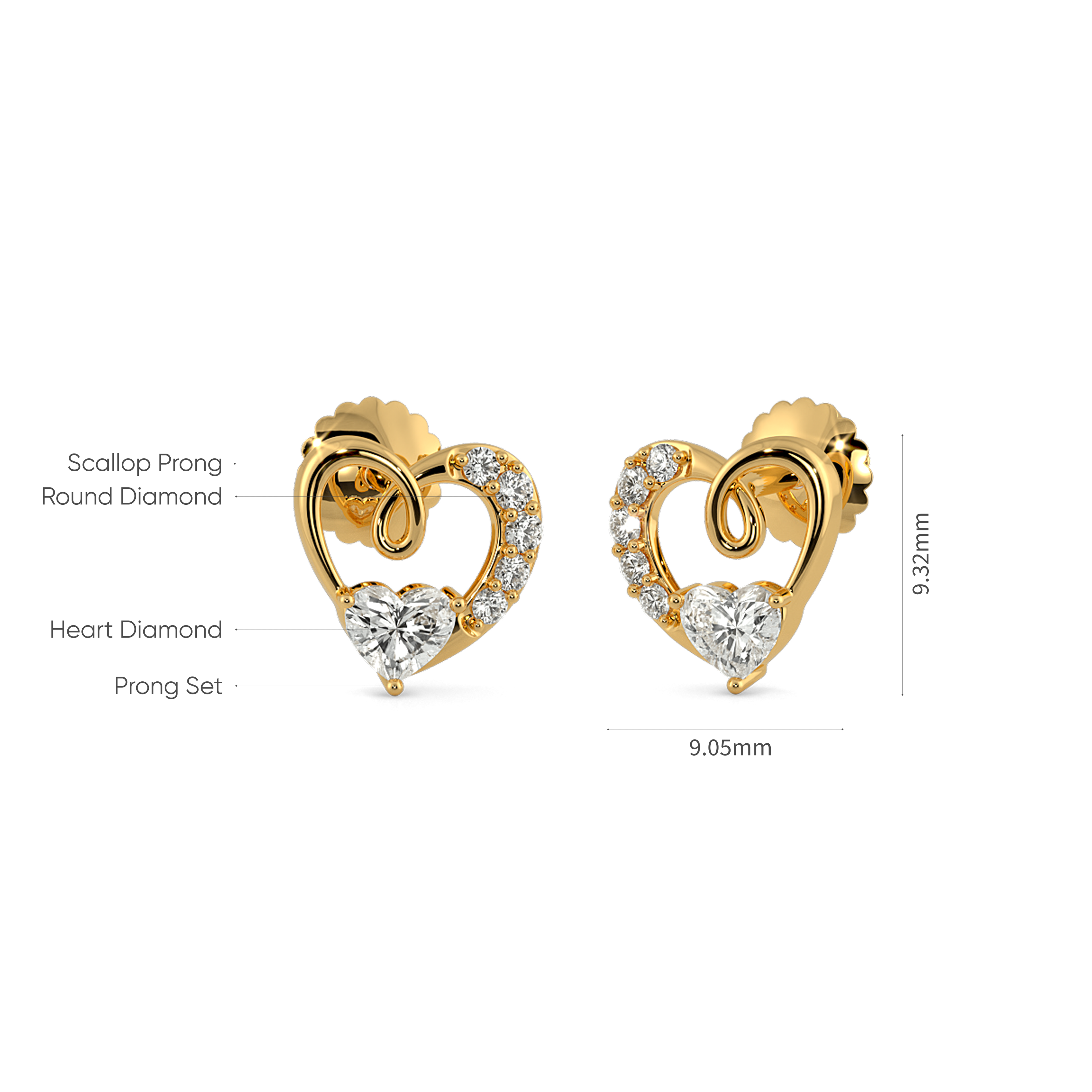Curlheart Petite Earrings 4