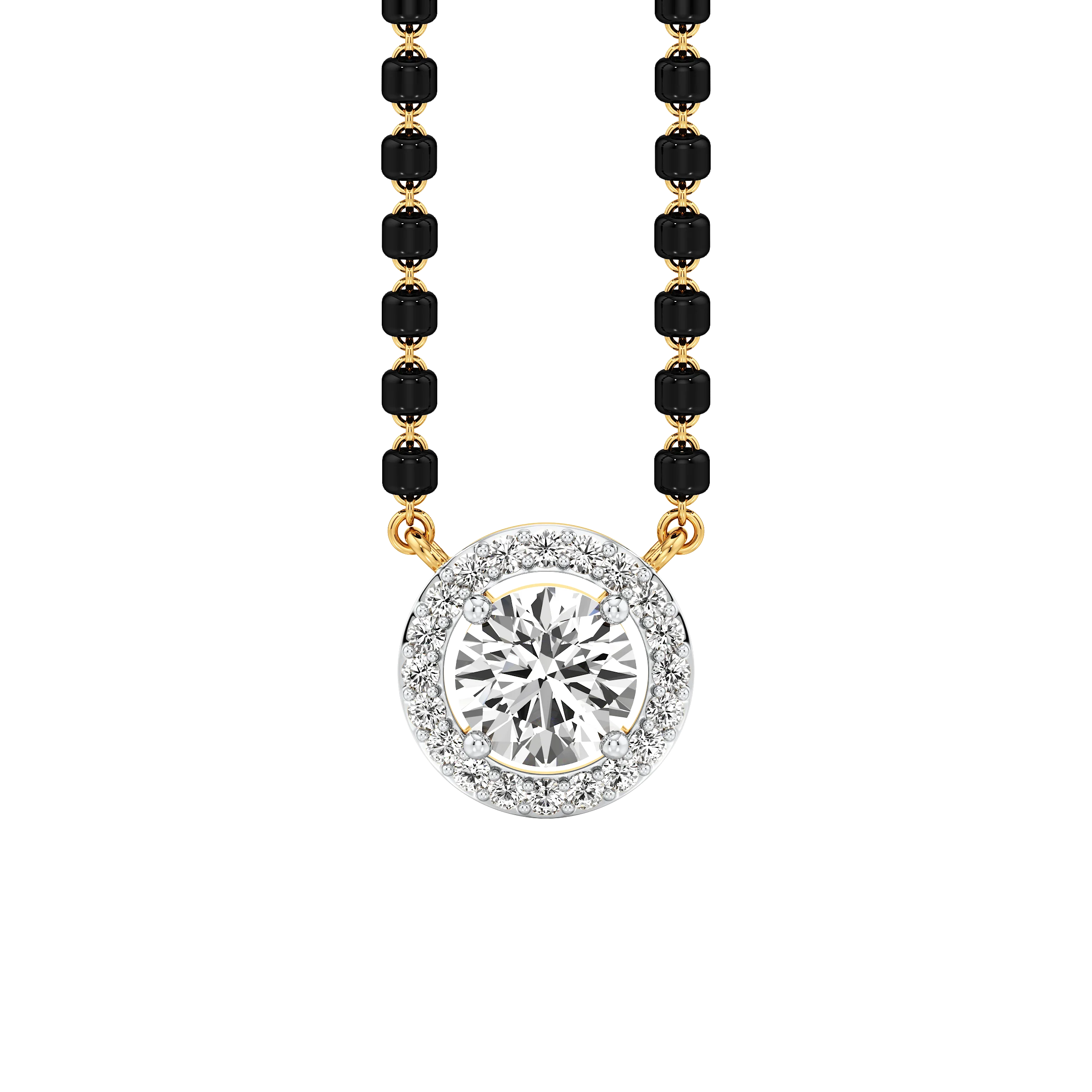 Soulmates Knot Mangalsutra hover