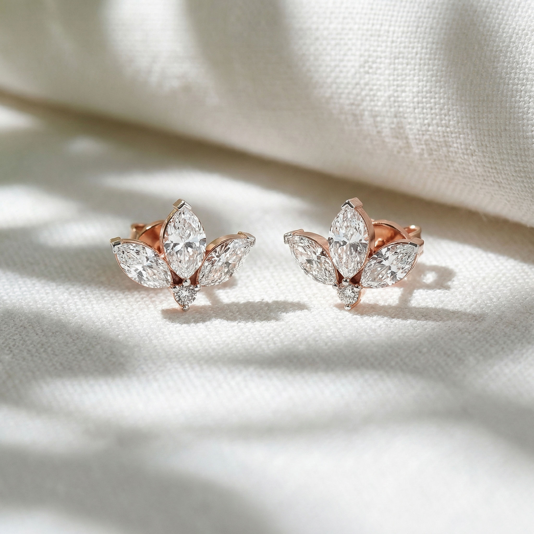 The Petal Cluster Studs 2