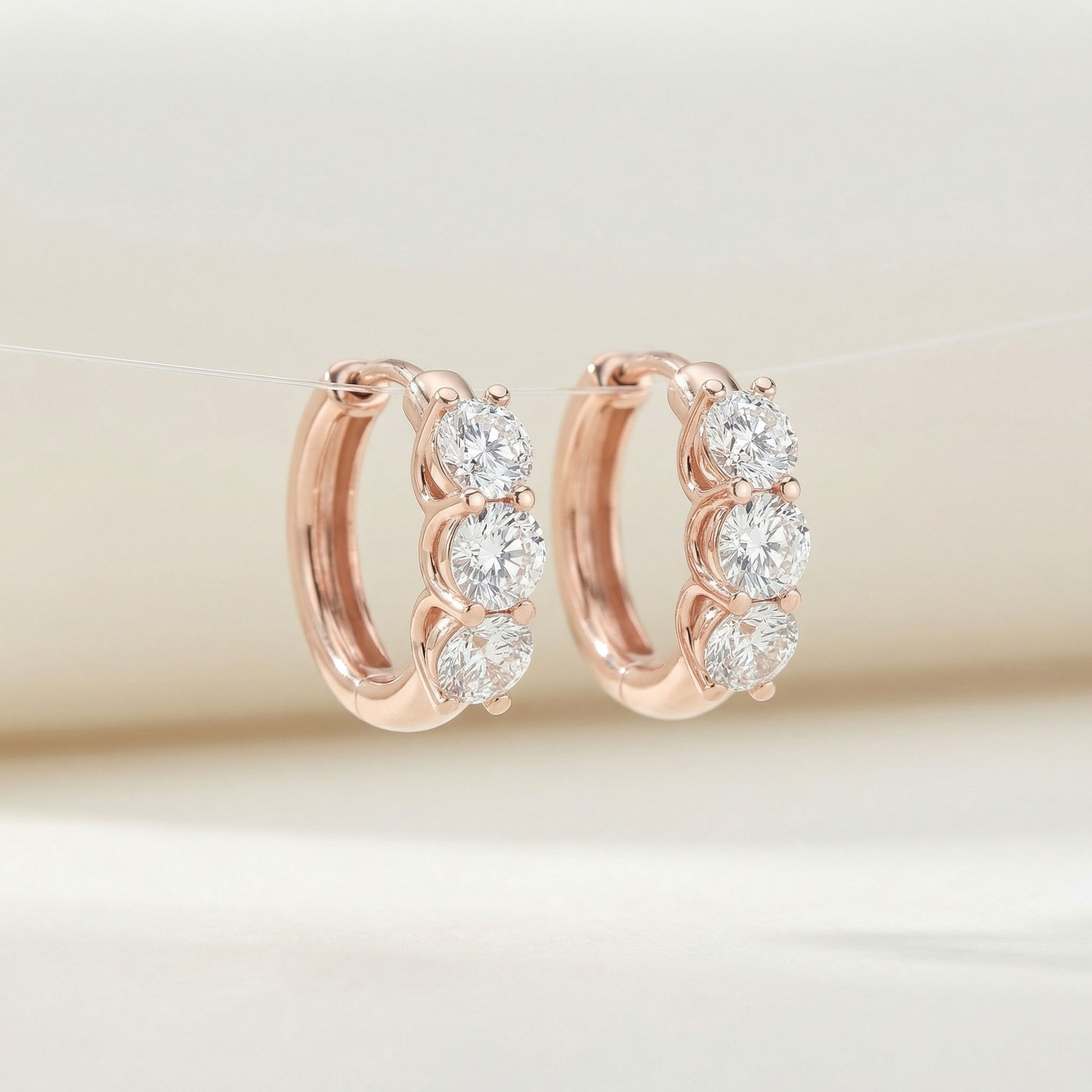 Trio Of Light Bali Earrings 3