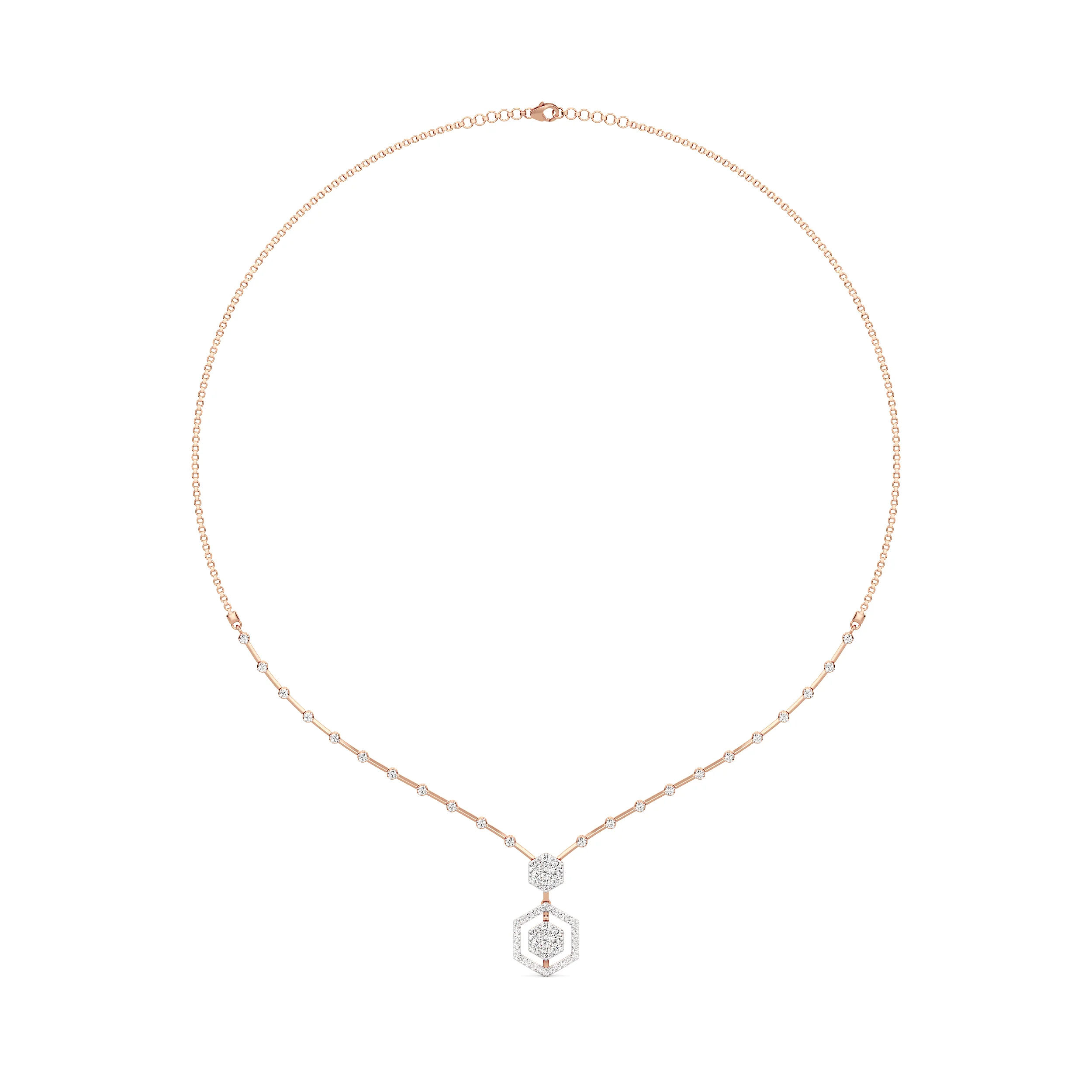 Hexa Bloom Necklace 11