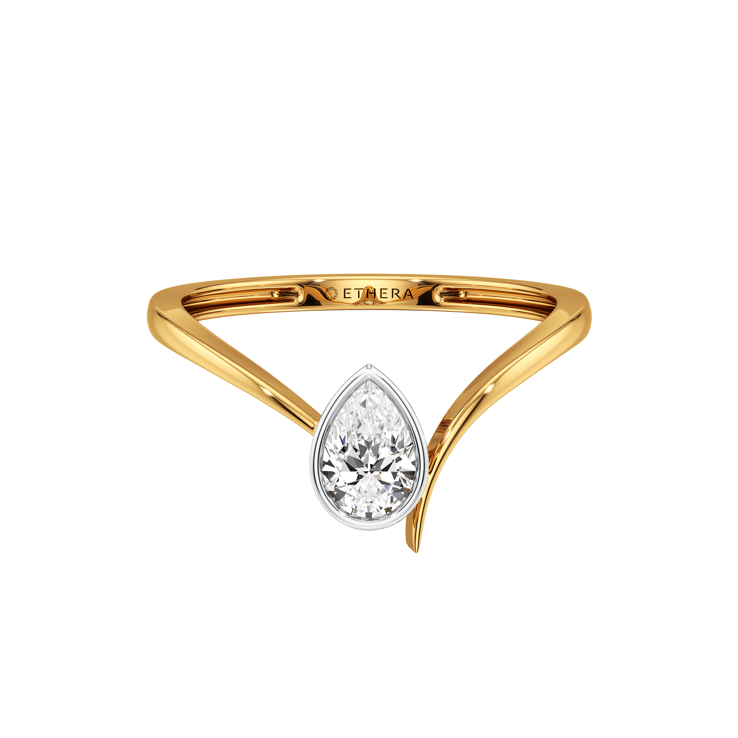 Teardrop Loop Ring 4