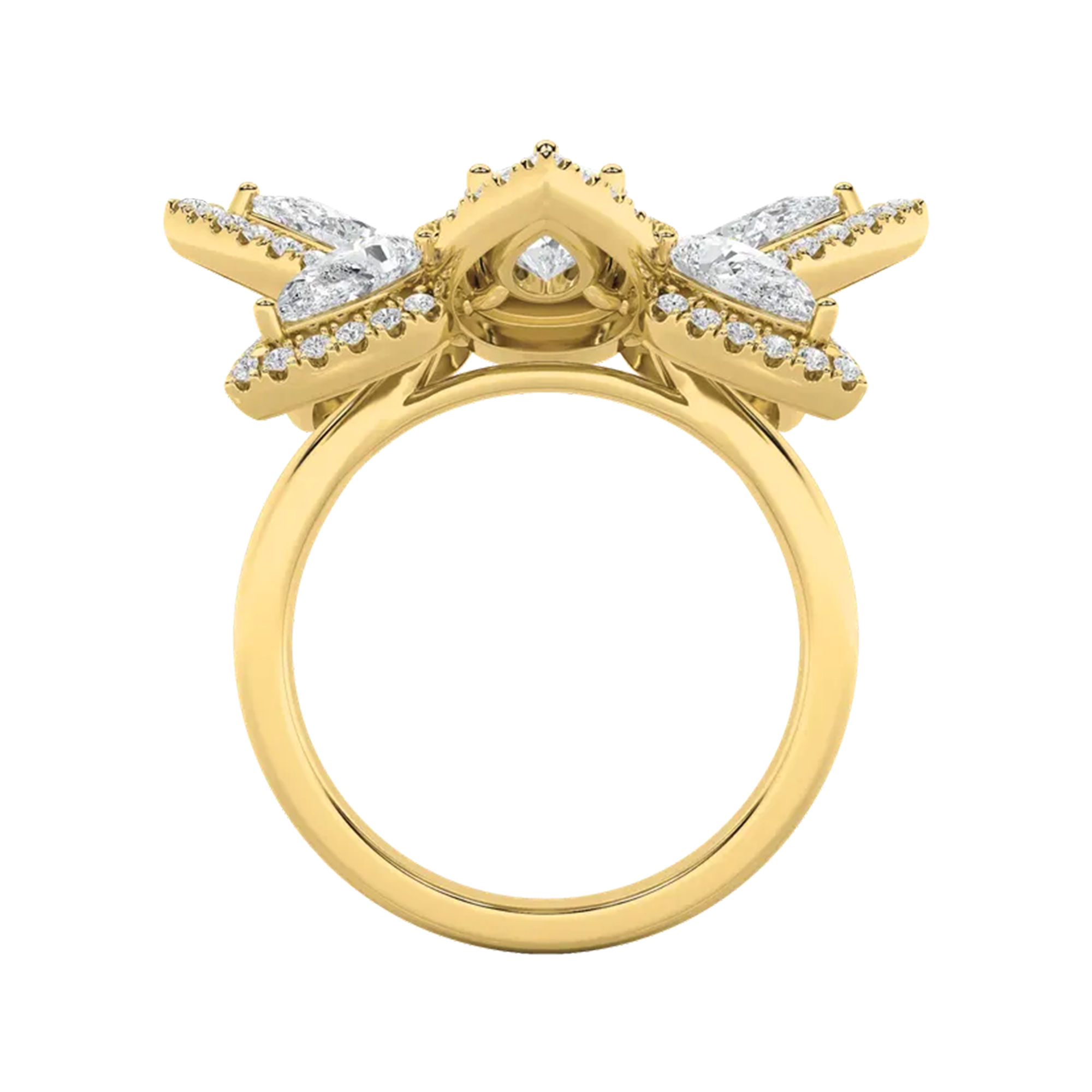Vintage Garden Cocktail Ring 4