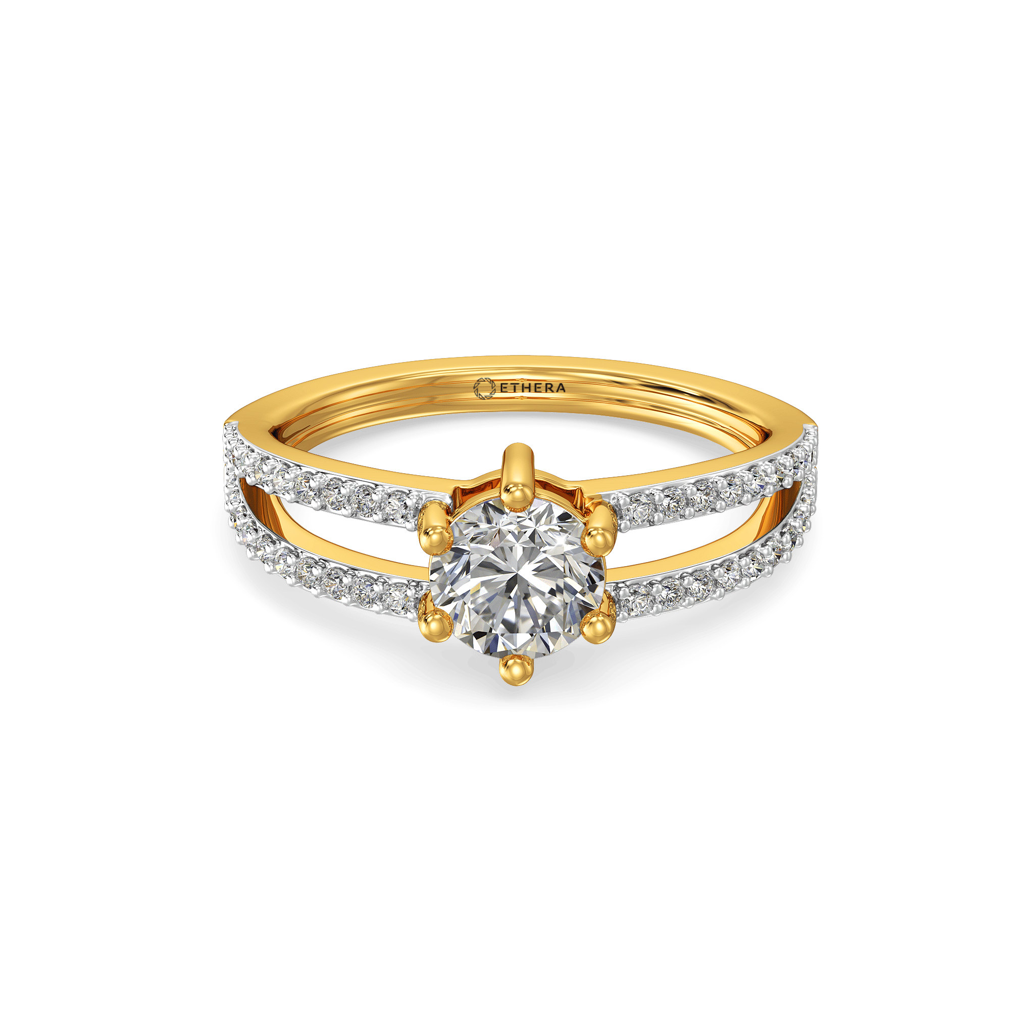 The Horizon Parallel Solitaire Ring 2