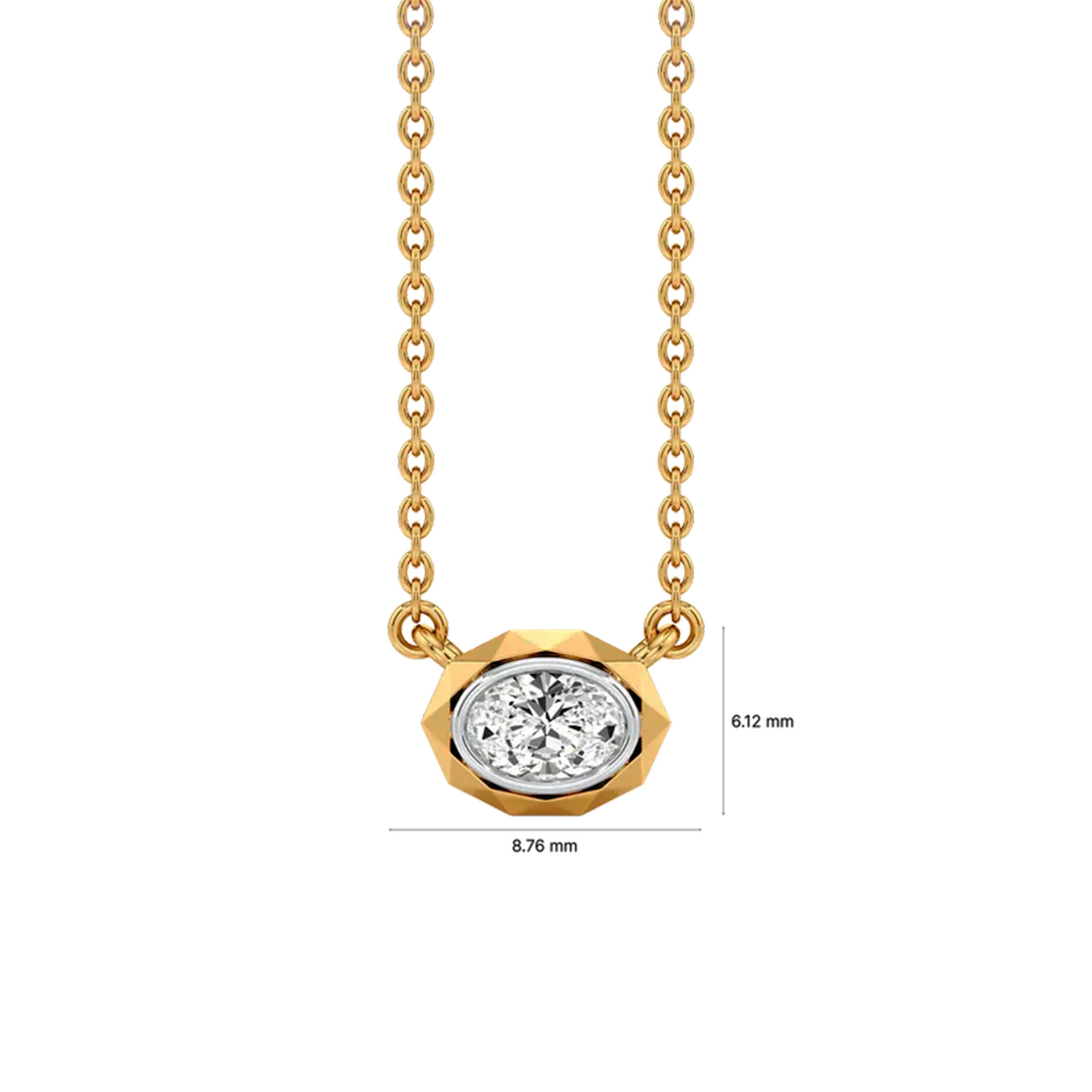 The Elara Oval Necklet 3