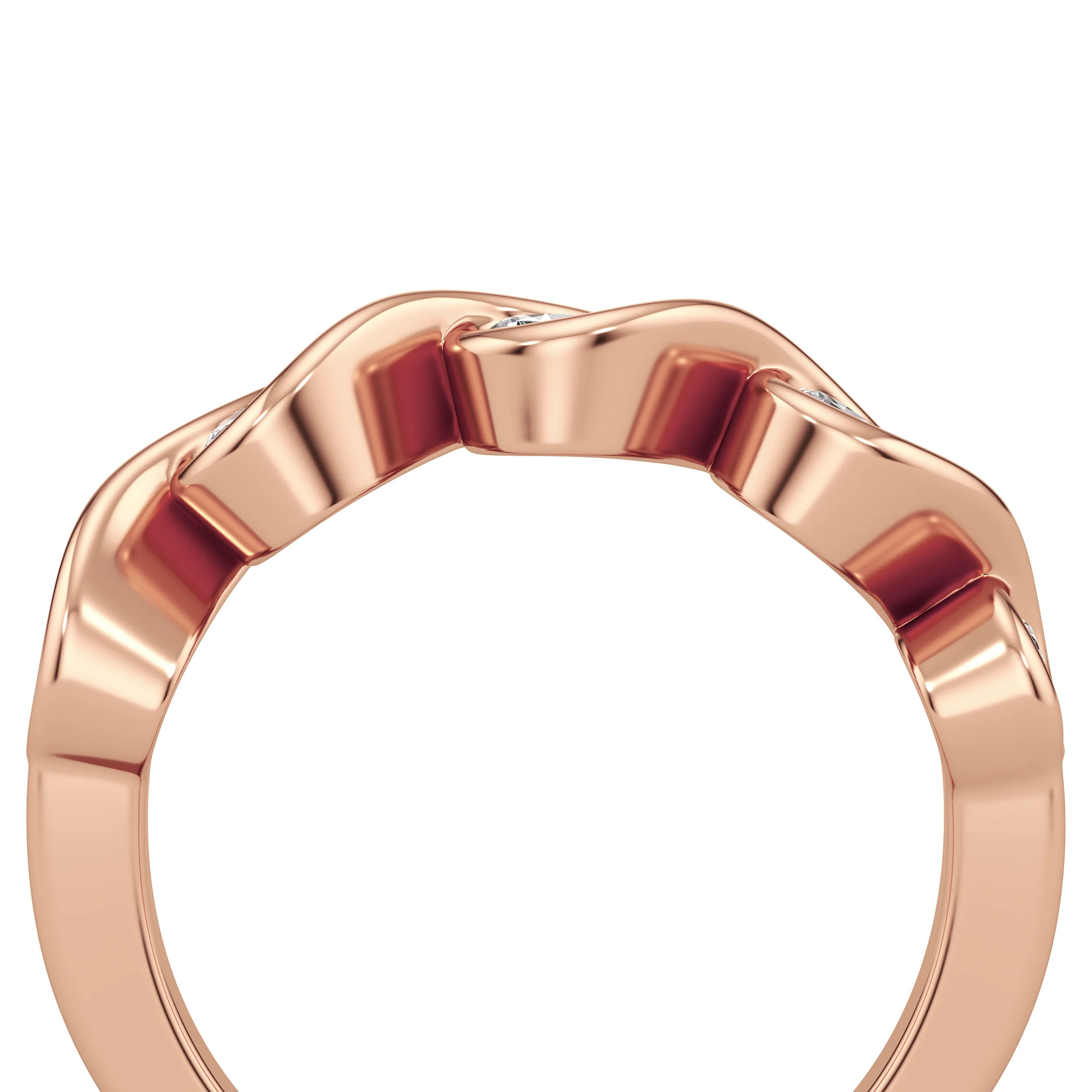 Waveset Diamond Band 17