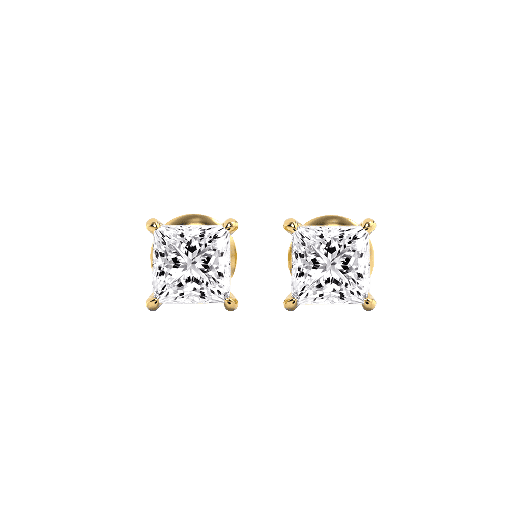 Pristine Princess Stud Earrings 3 Carat 2