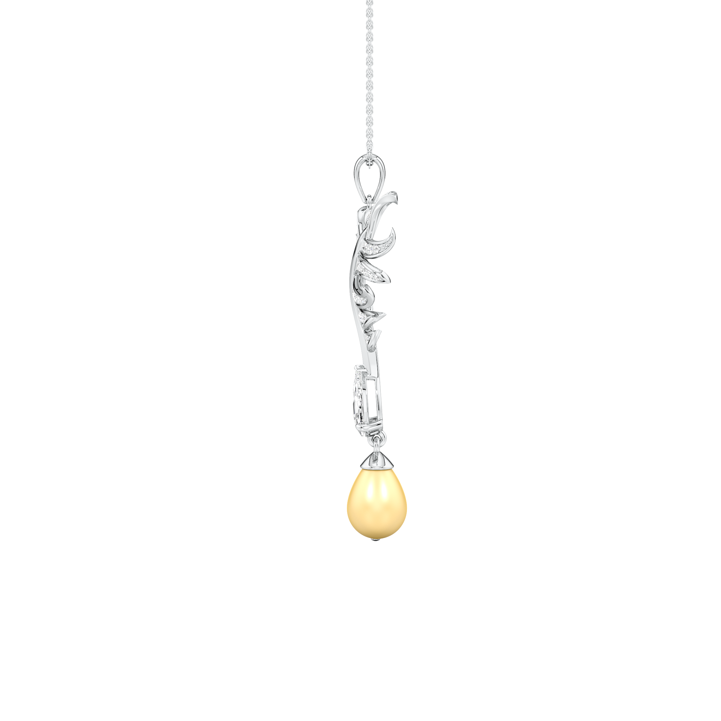 Cascade Plume Pendant 5