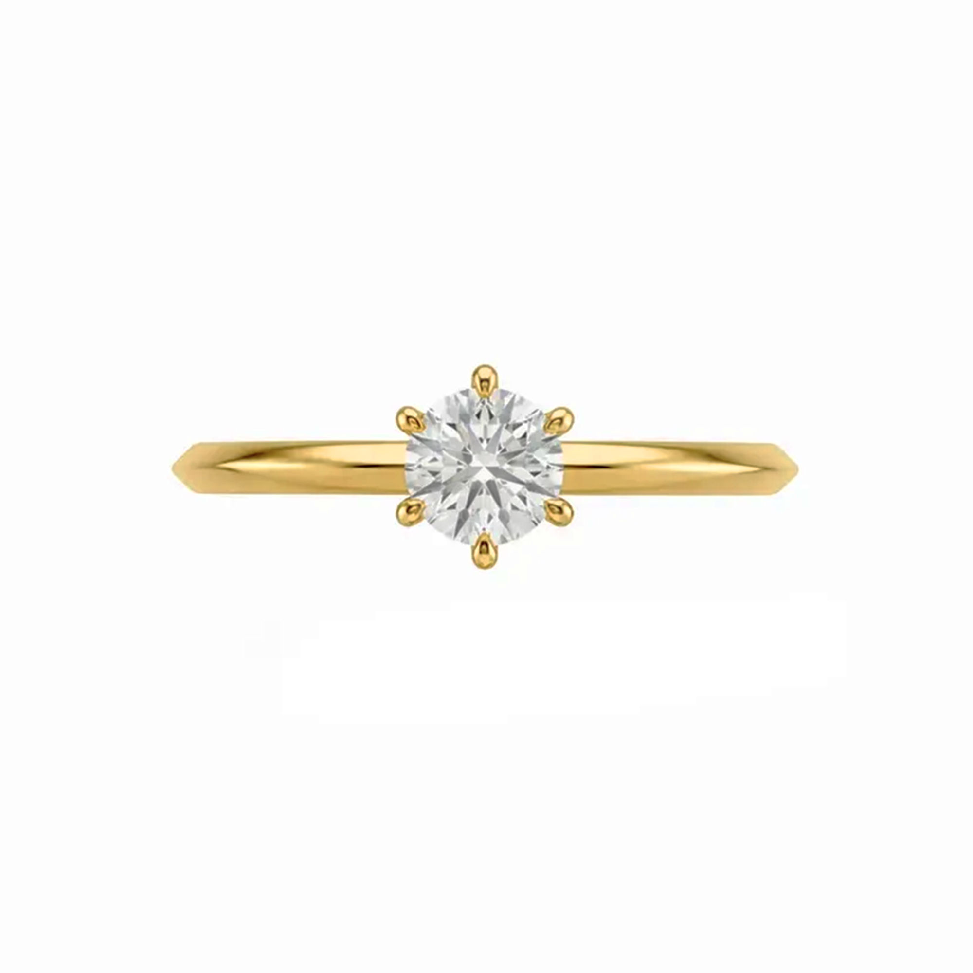 Edgeflare Solitaire Ring 1