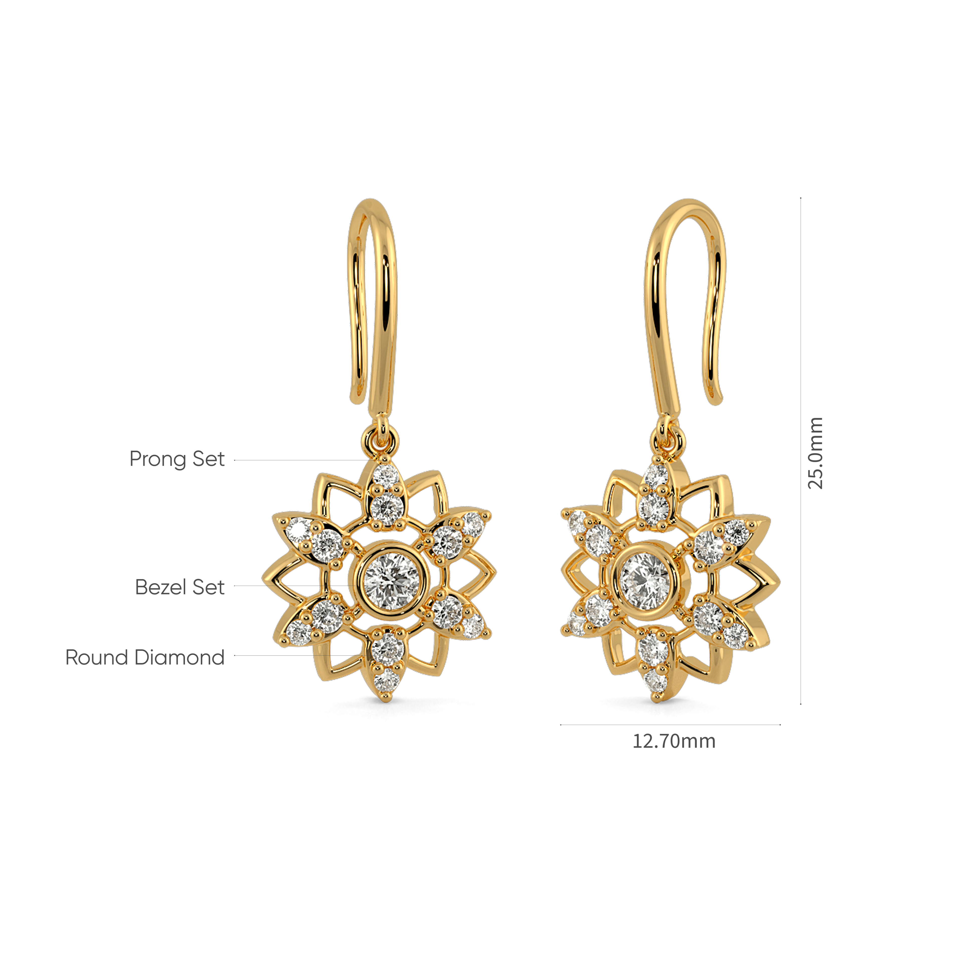 Petal Radiance Danglers 4