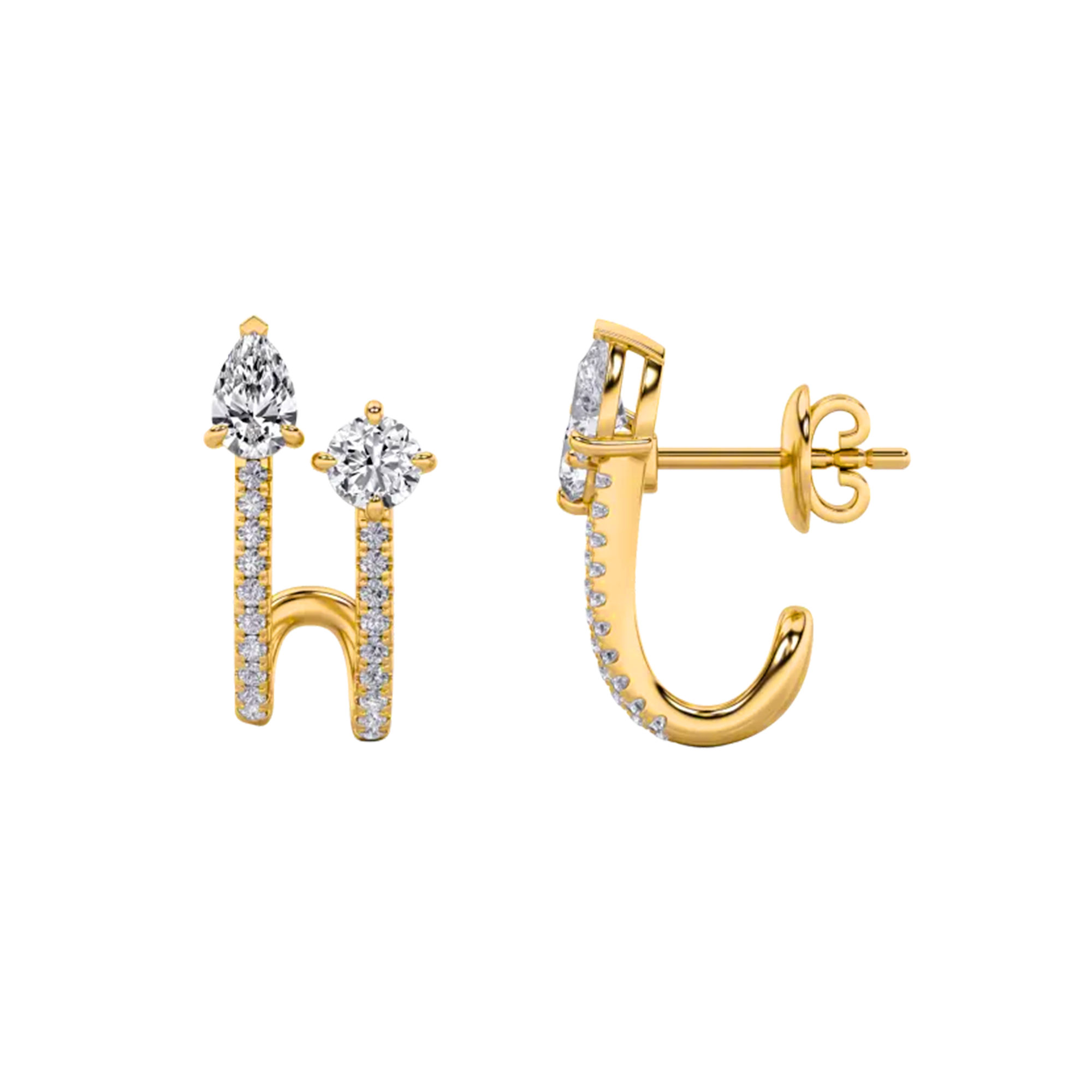 Double Delight Hoop Earrings 0