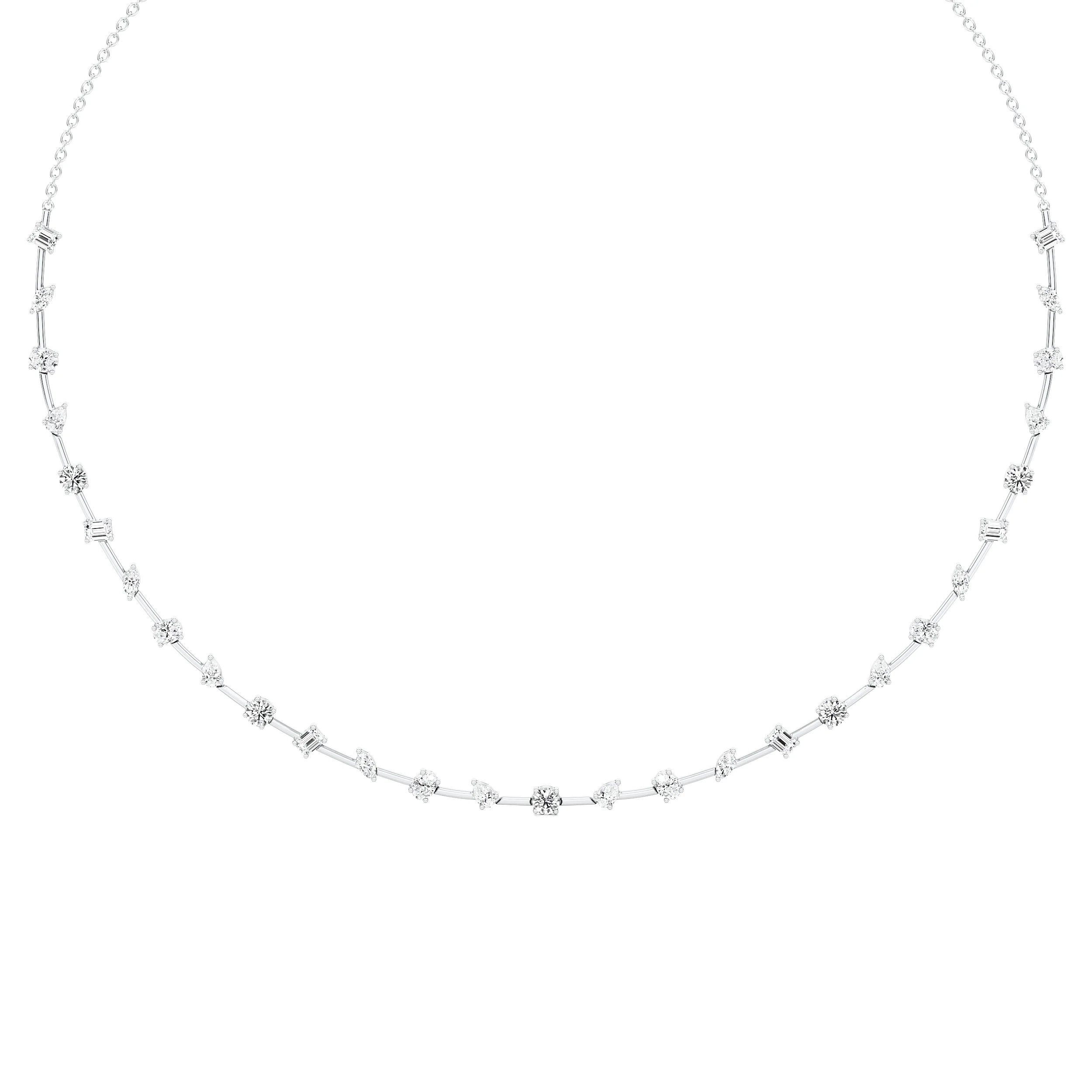 Lit Tennis Necklace 3