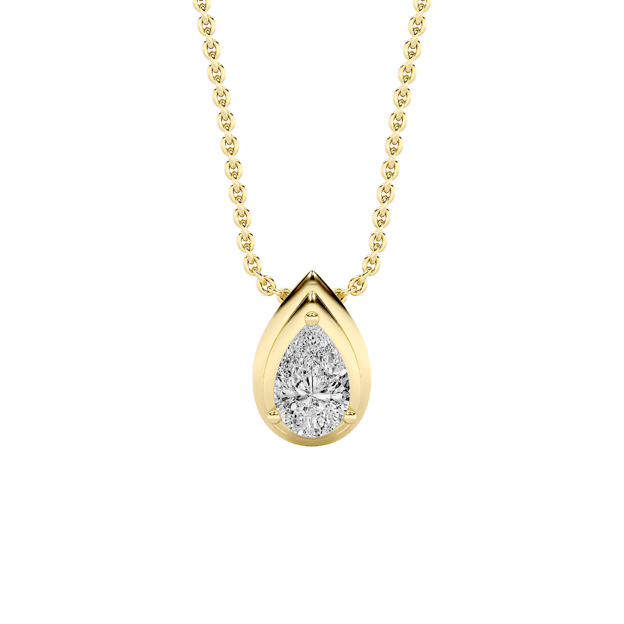 Dewdrop Solitaire Pendant 0