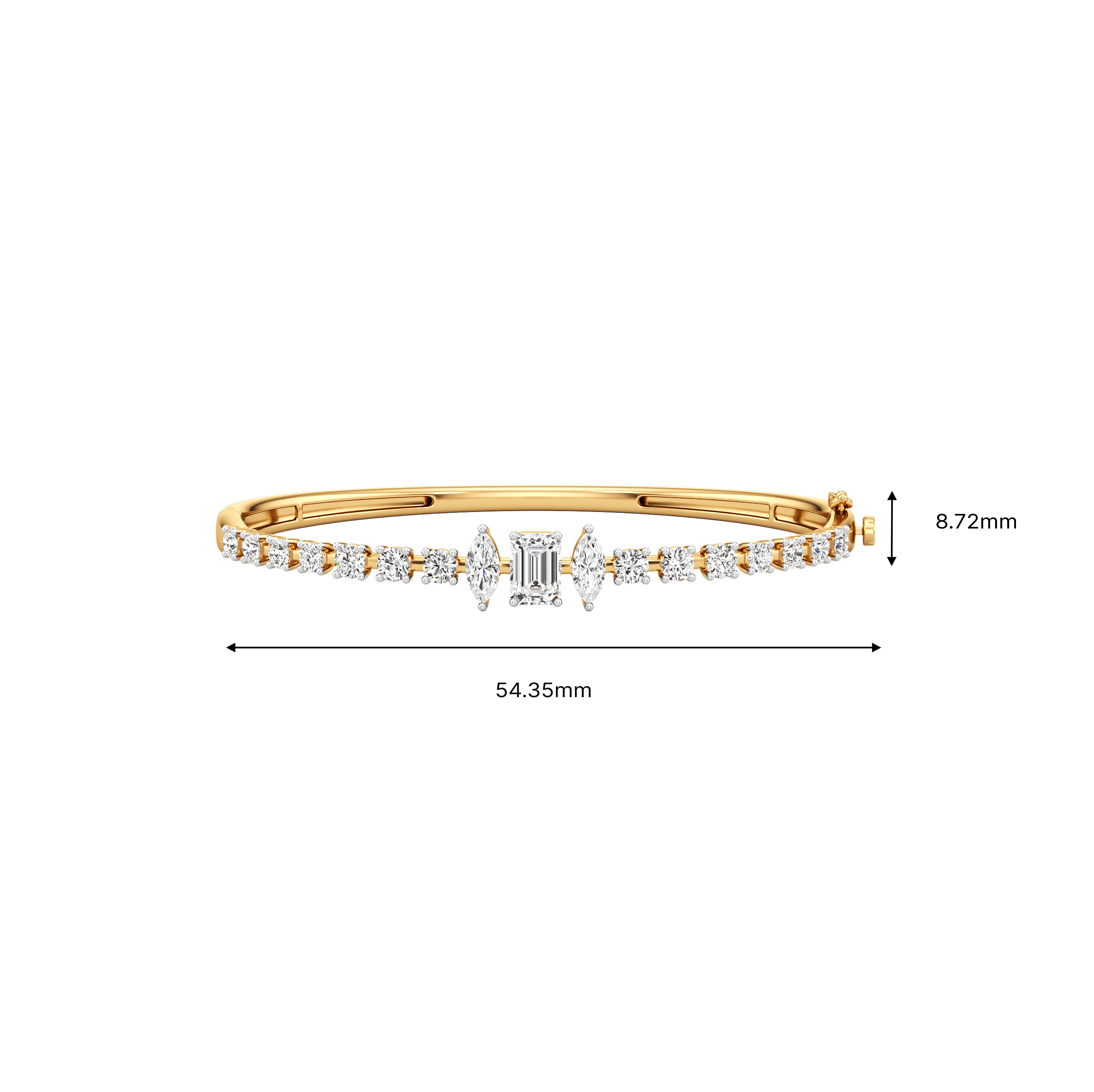 Eclat Line Bangle 3