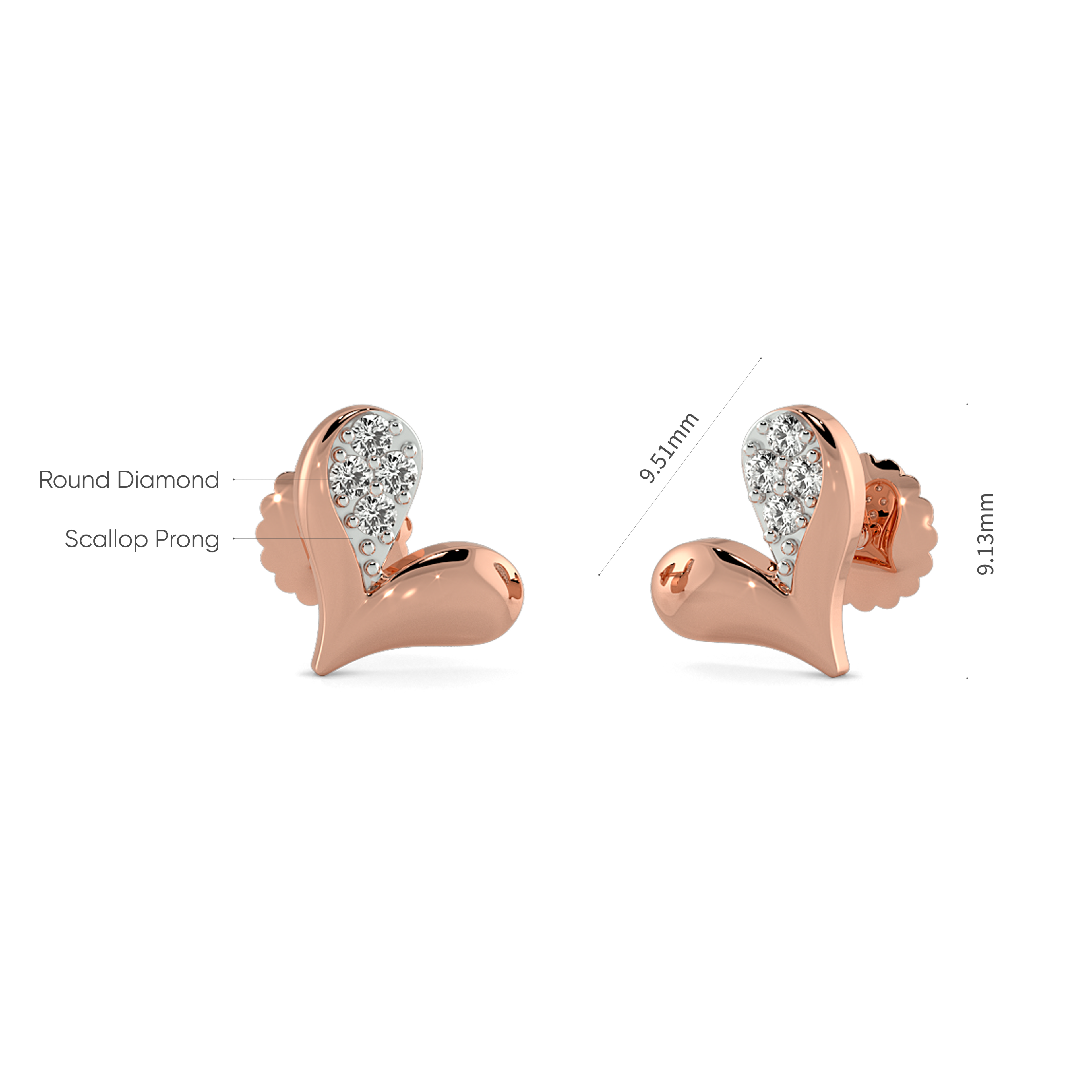 Bloomie Kids' Studs 4