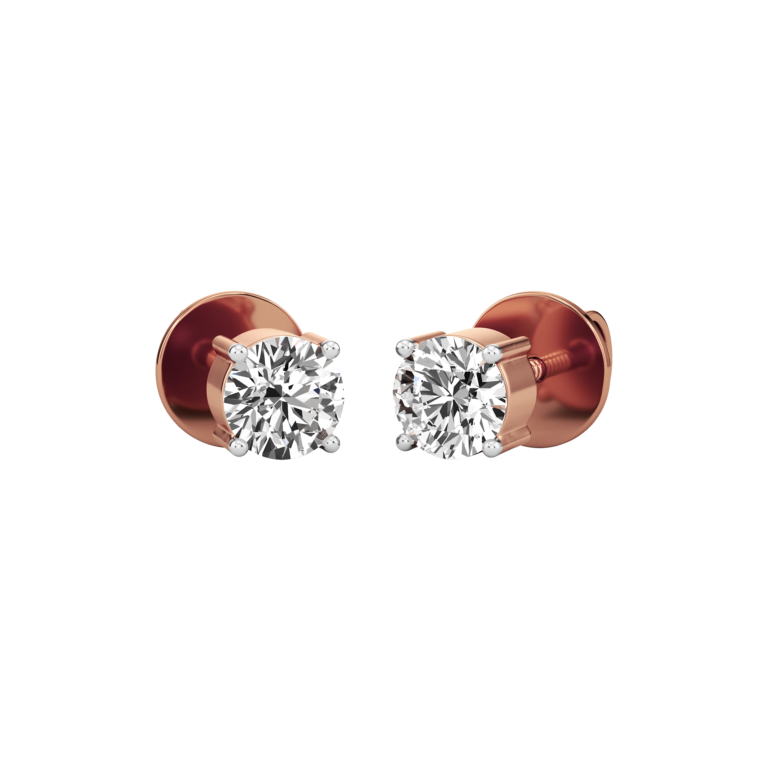 Pureline Solitaire Studs 4