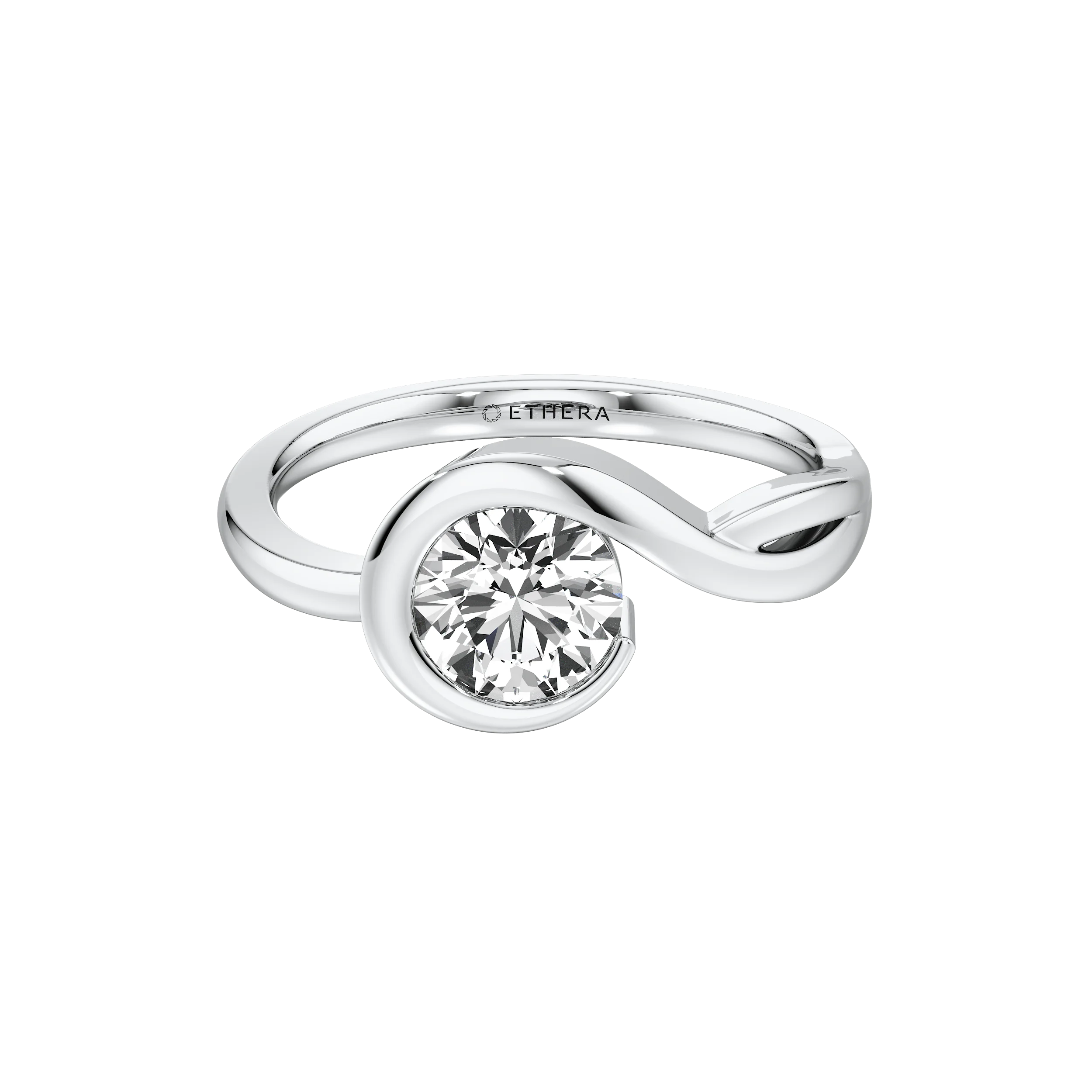 Eterna Halo Crest Ring 7
