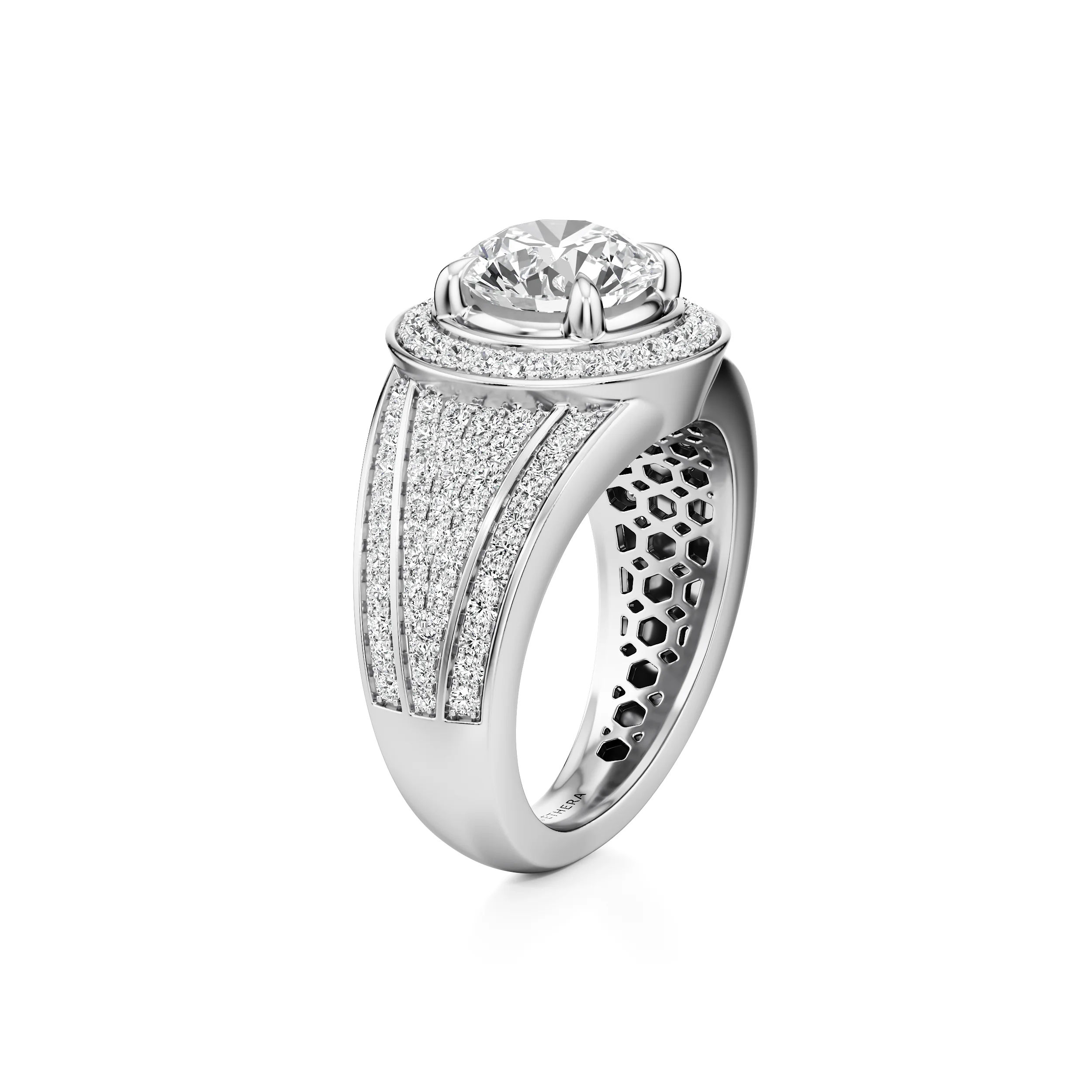 Orbit Halo Statement Ring 8