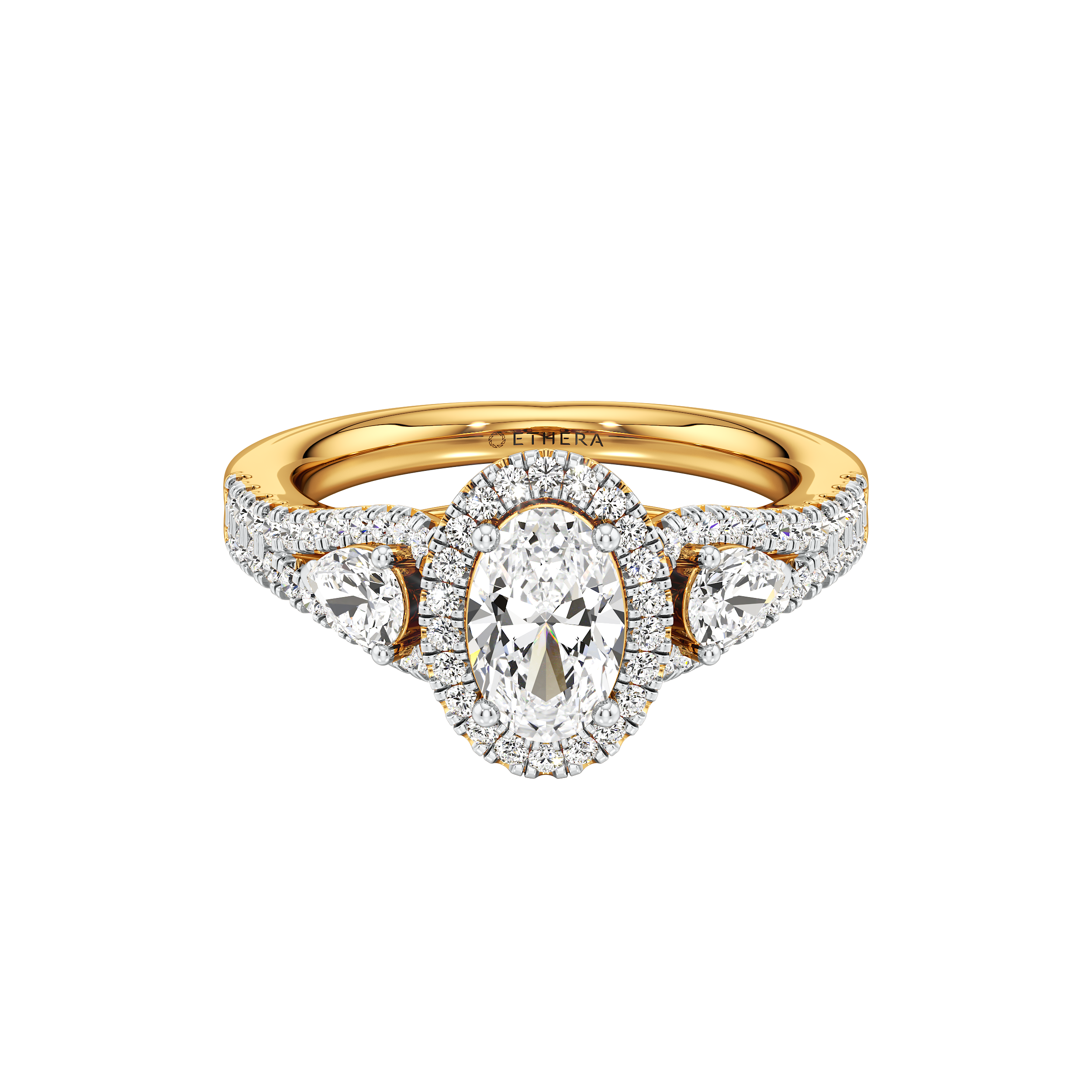 Radiance Triology 3 Stone Ring 3