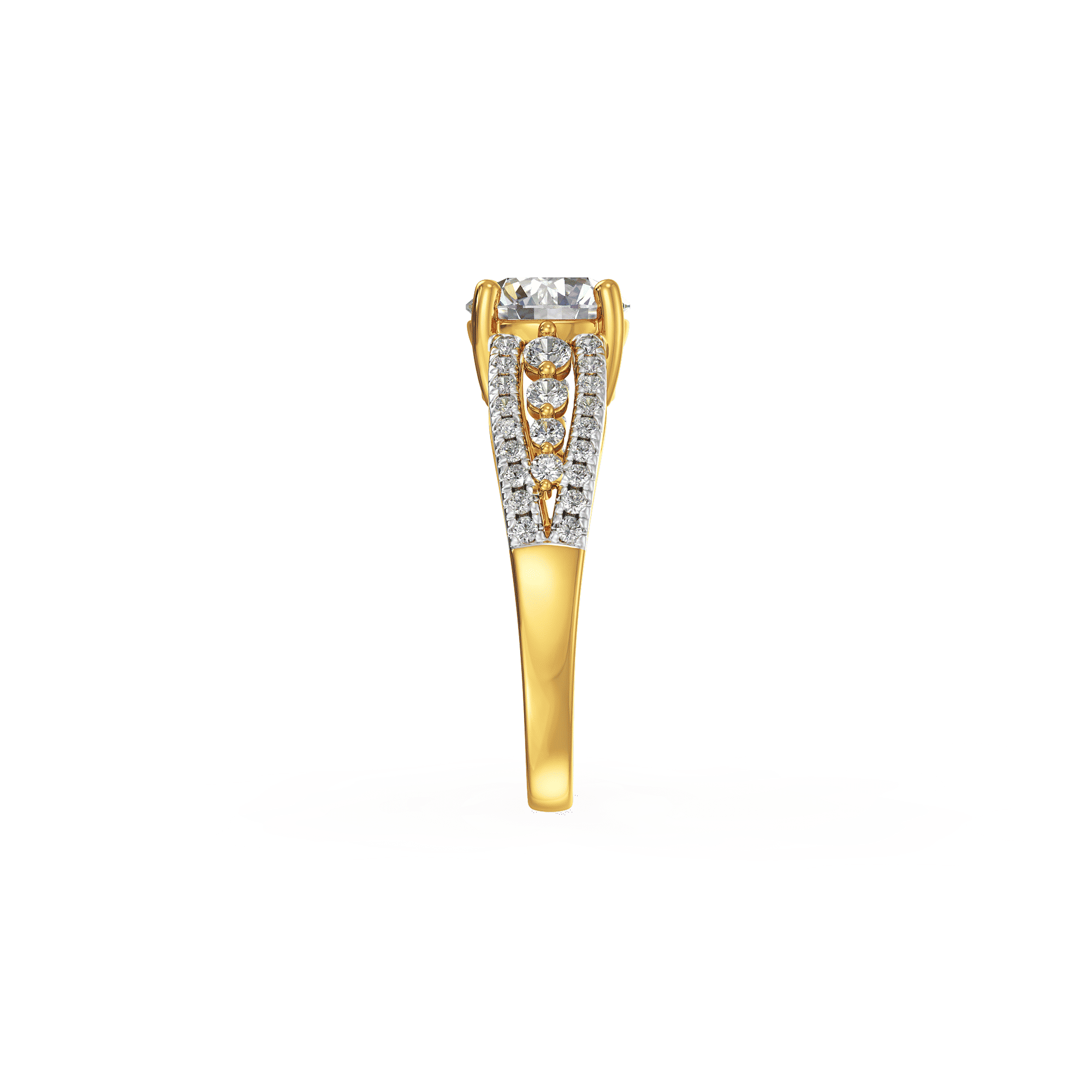 The Meridian Horizon Tiered Ring 2