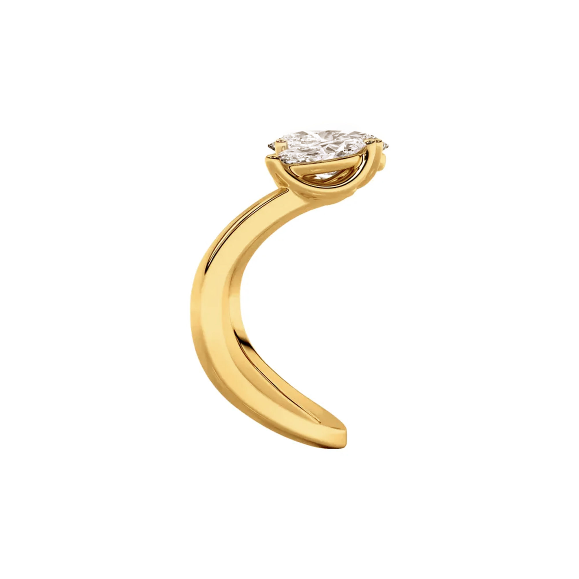 Graceful Curve Vanki Ring 4